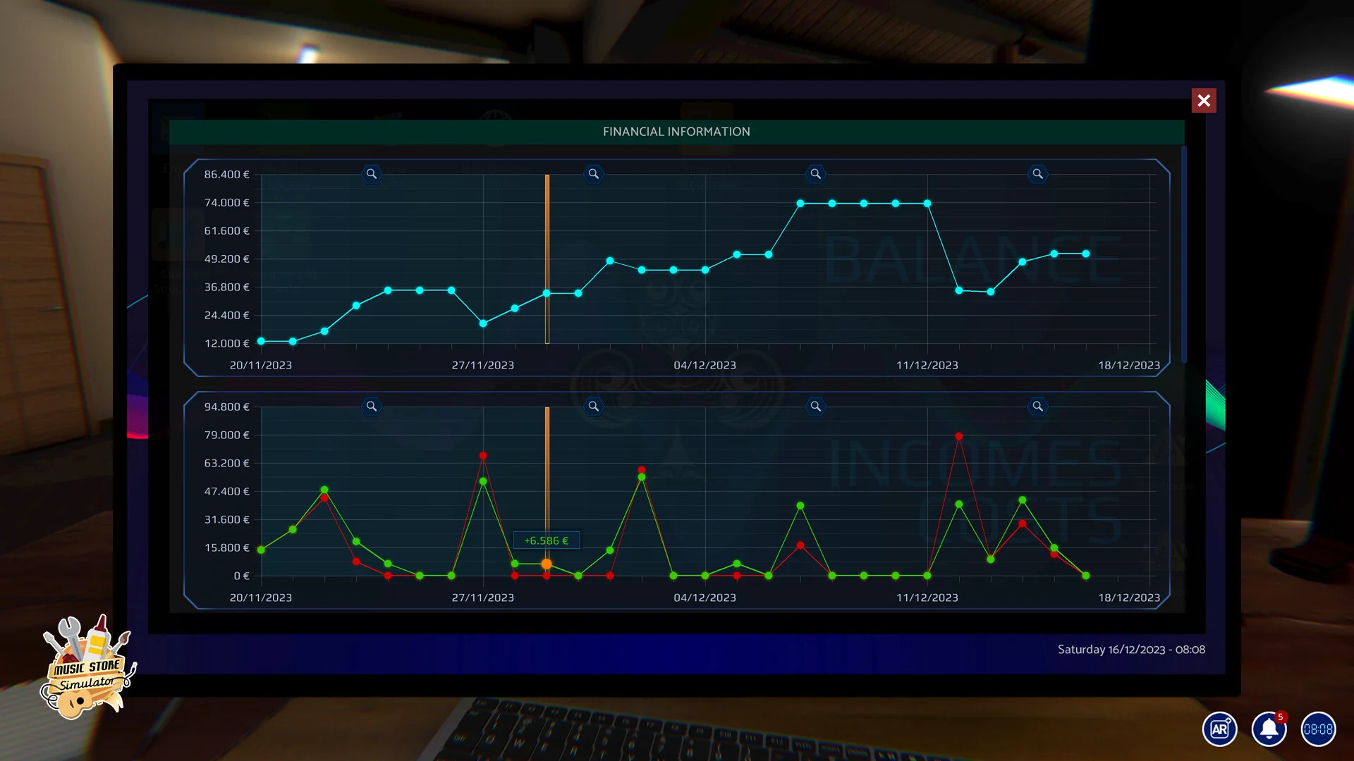 Music Store Simulator screenshot 6