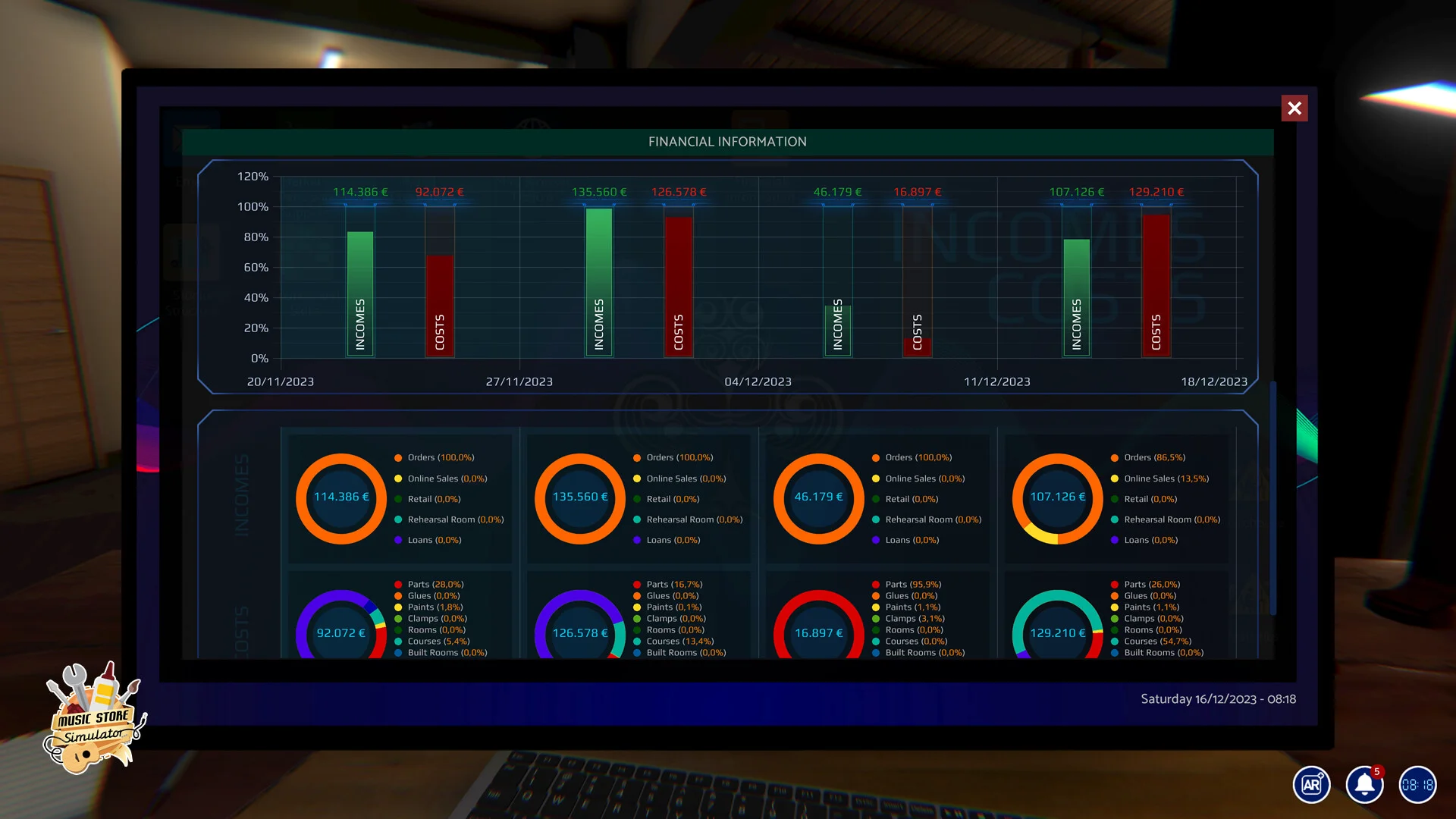 Music Store Simulator screenshot 7