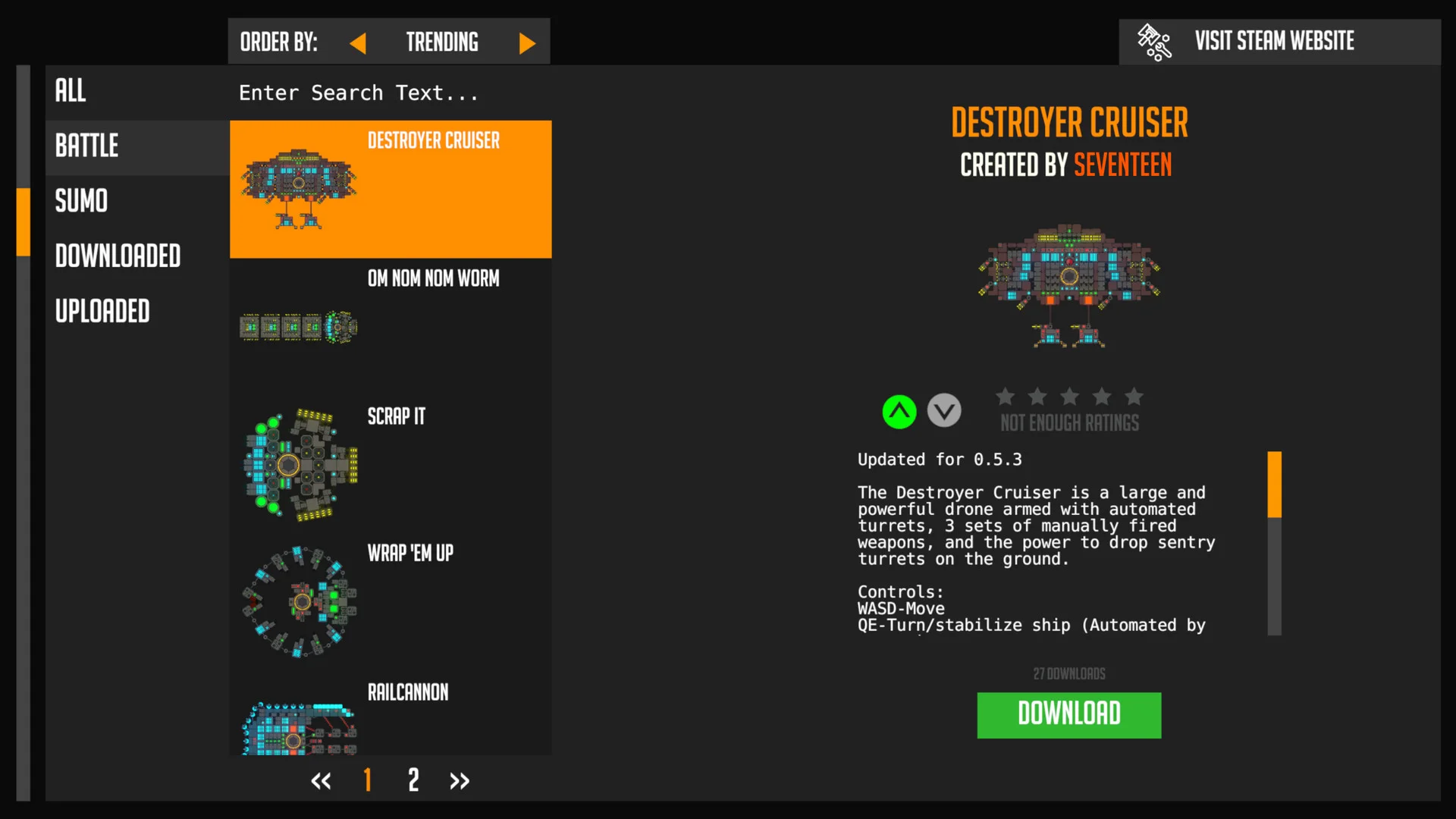 Nimbatus - The Space Drone Constructor screenshot 14