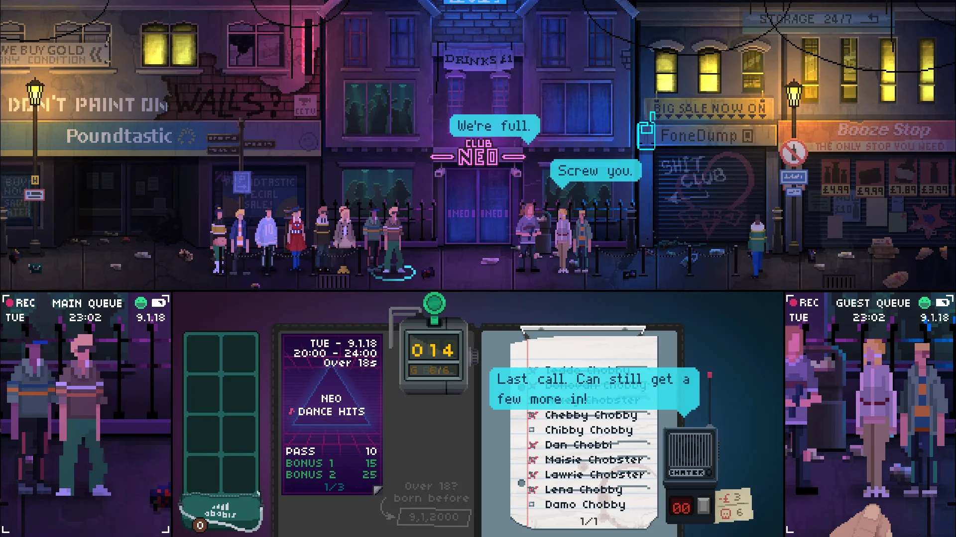 Not Tonight screenshot 2