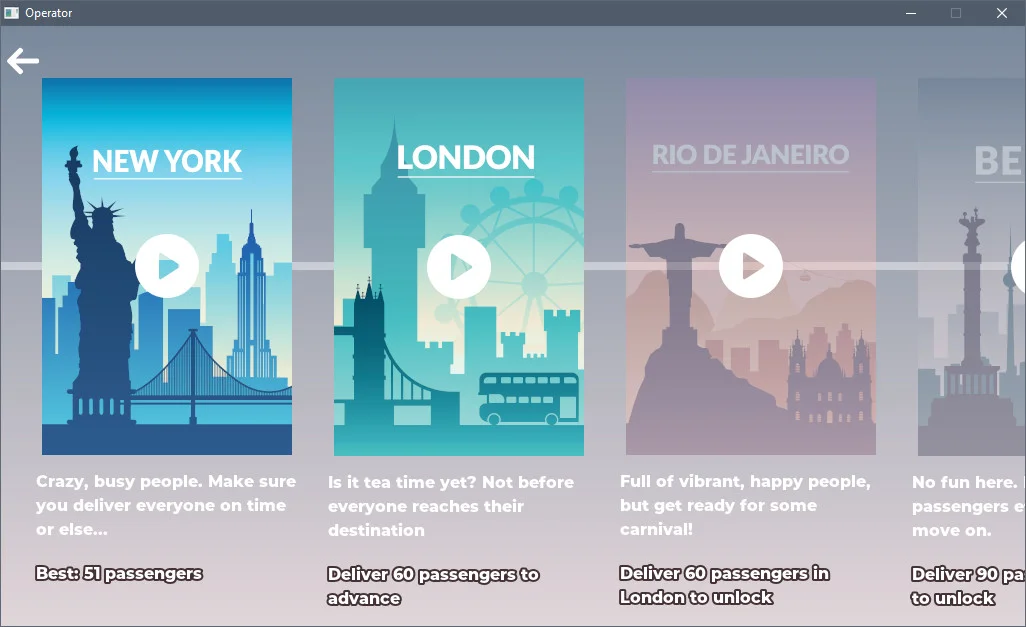 Operator screenshot 1