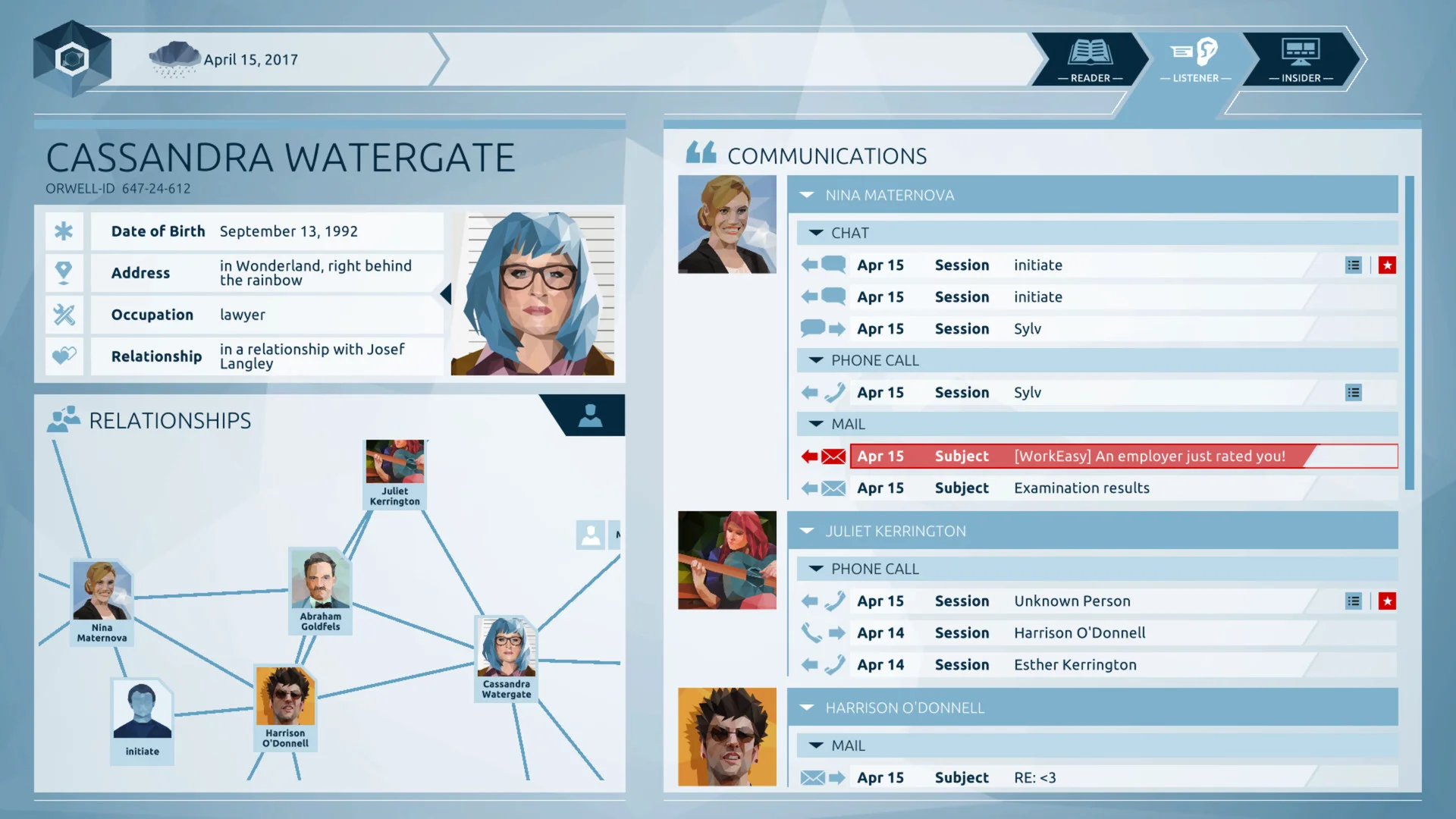 Orwell: Keeping an Eye On You screenshot 5