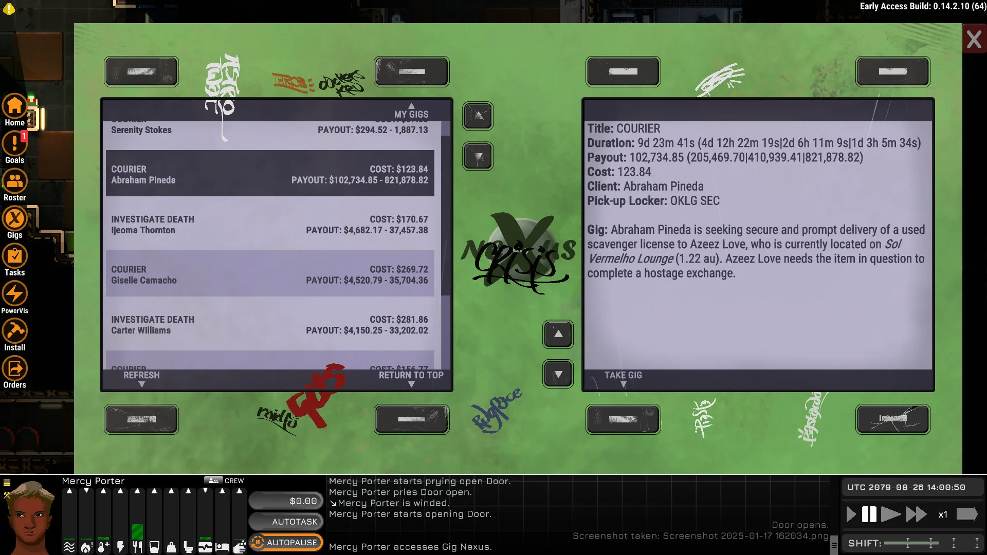 Ostranauts screenshot 11