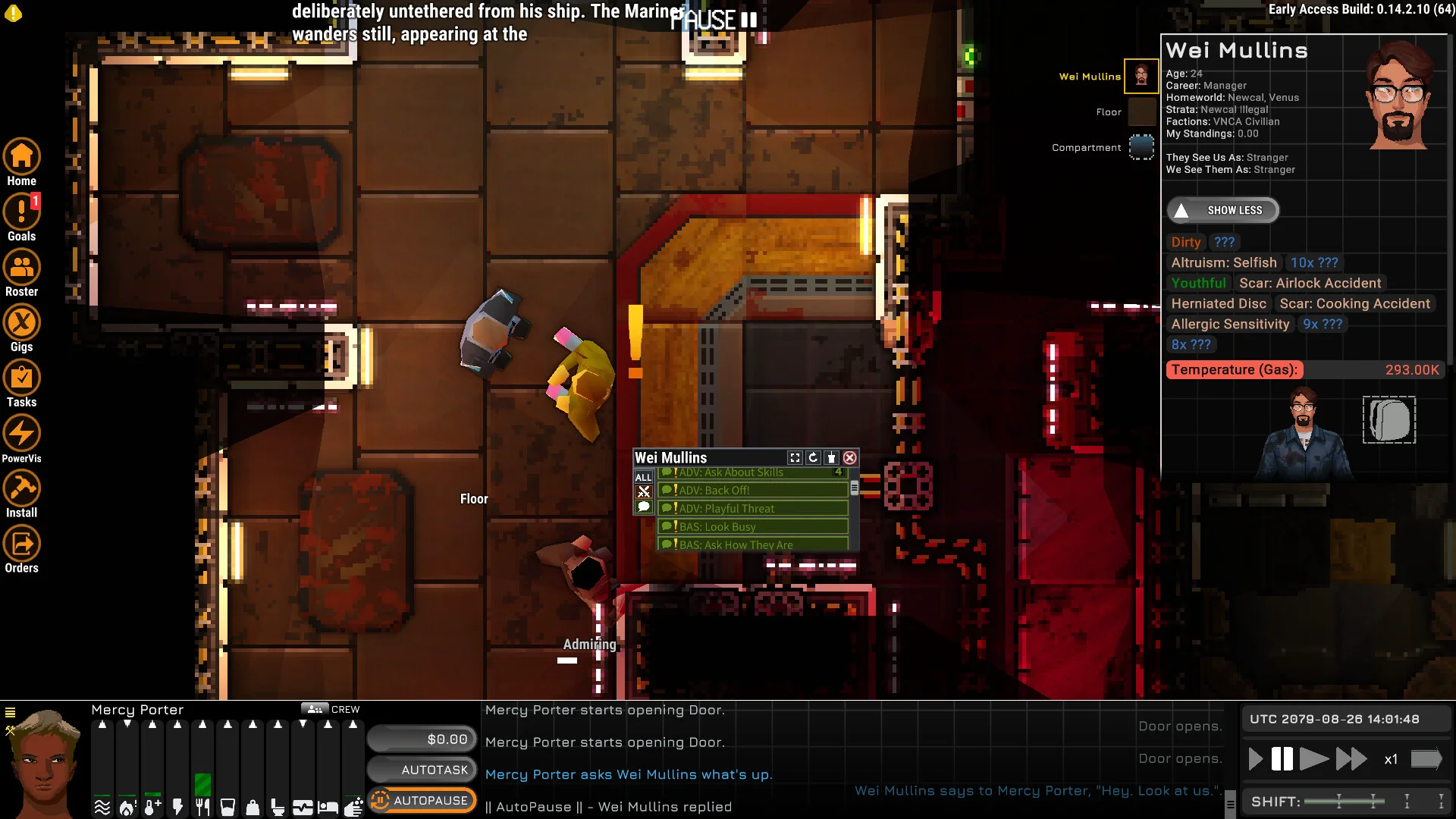 Ostranauts screenshot 2