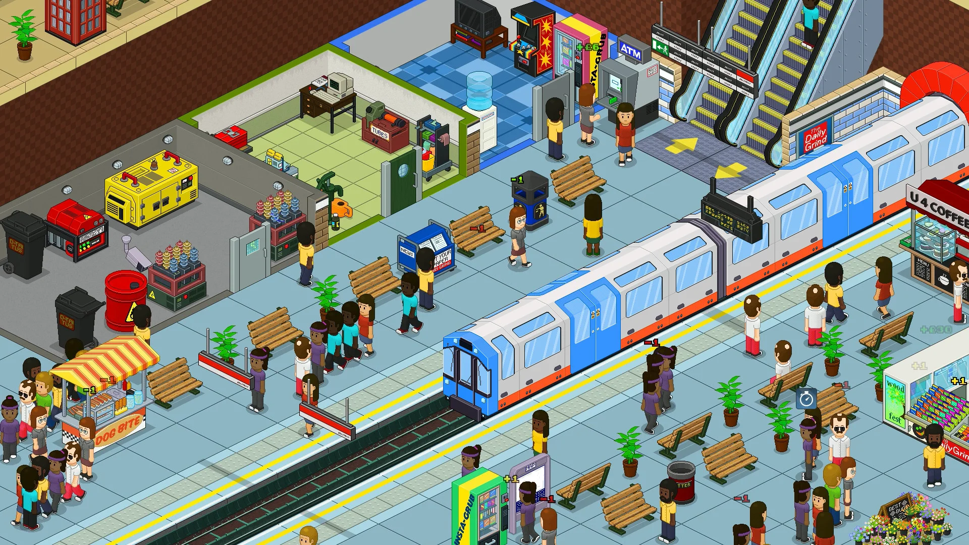 Overcrowd: A Commute 'Em Up screenshot 14
