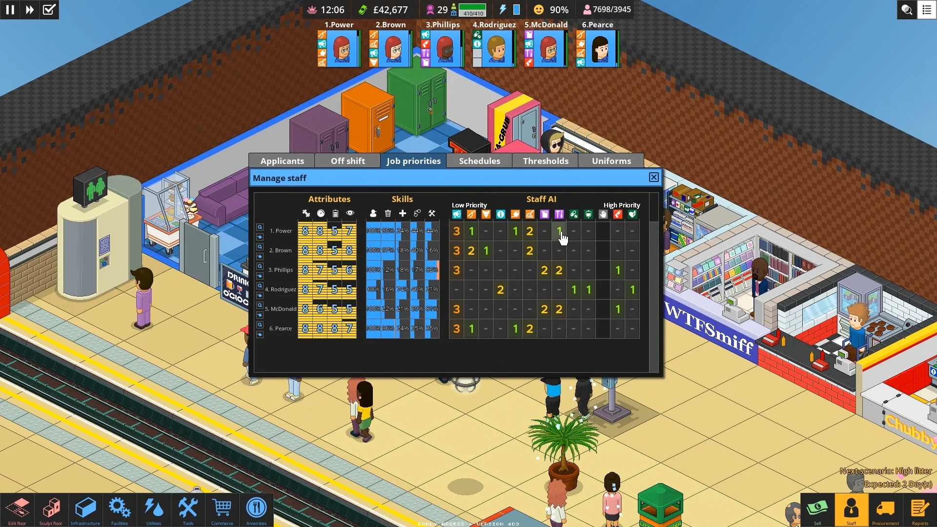 Overcrowd: A Commute 'Em Up screenshot 2
