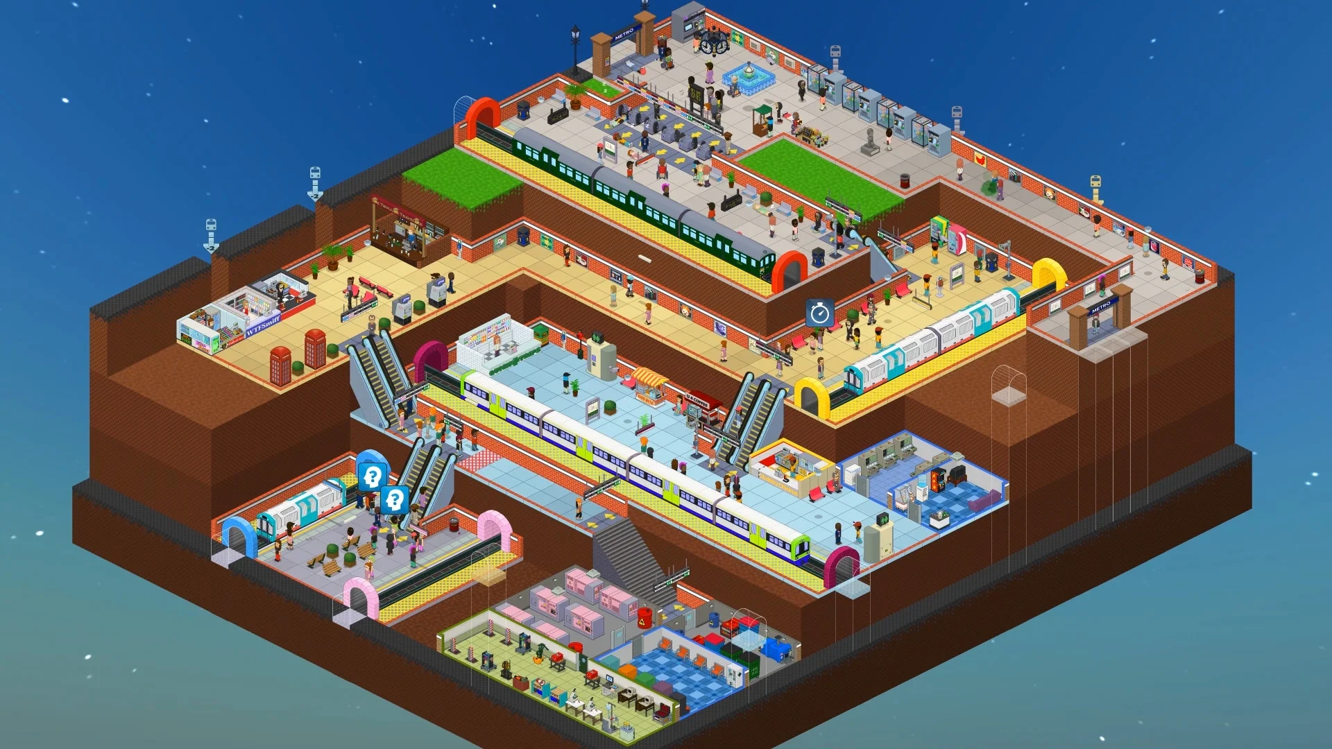 Overcrowd: A Commute 'Em Up screenshot 3