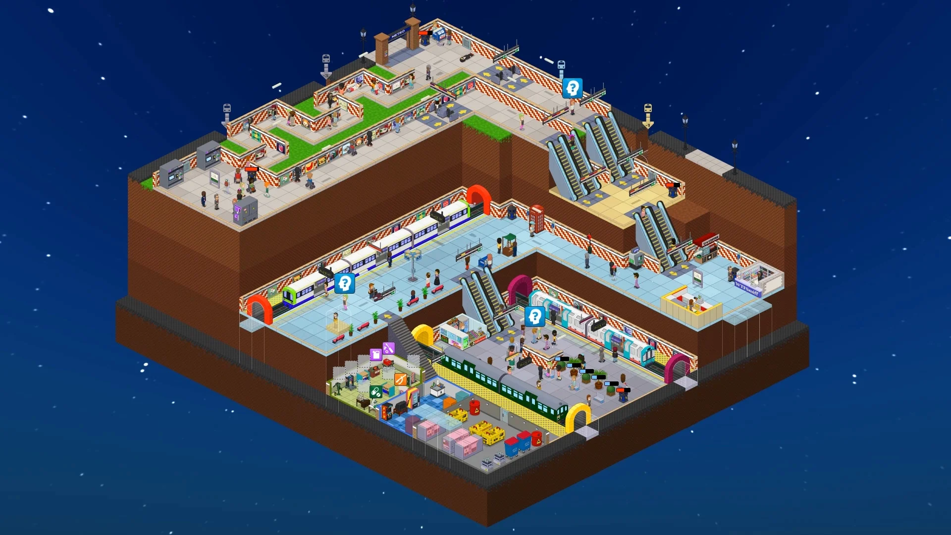 Overcrowd: A Commute 'Em Up screenshot 7