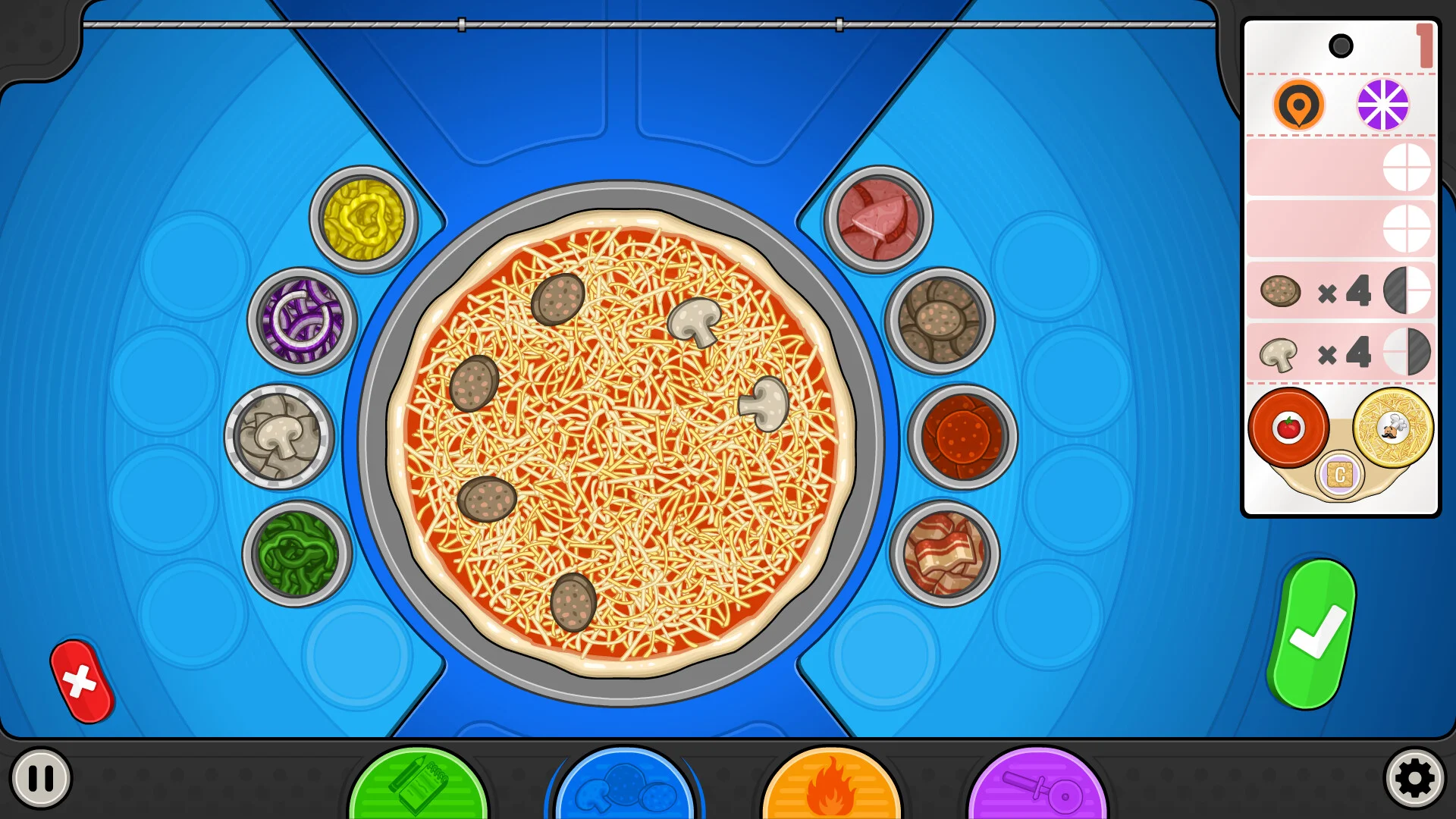 Papa's Pizzeria Deluxe screenshot 2