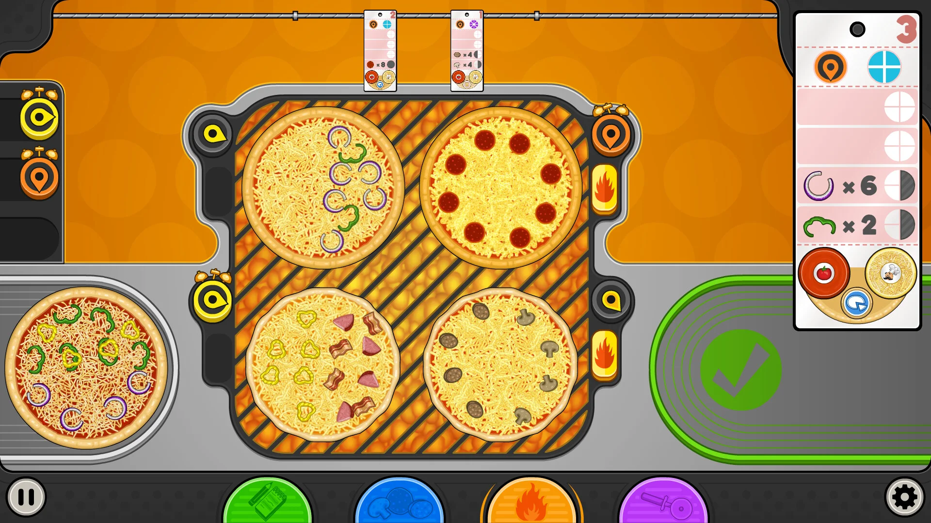 Papa's Pizzeria Deluxe screenshot 3