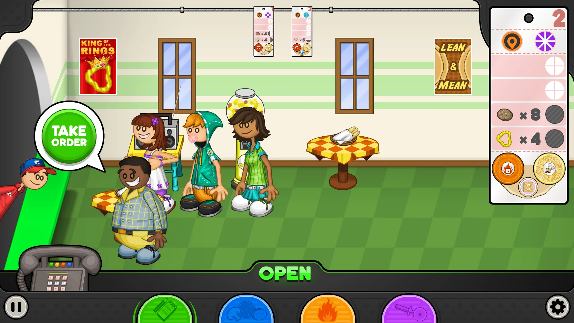 Papa's Pizzeria Deluxe screenshot 4