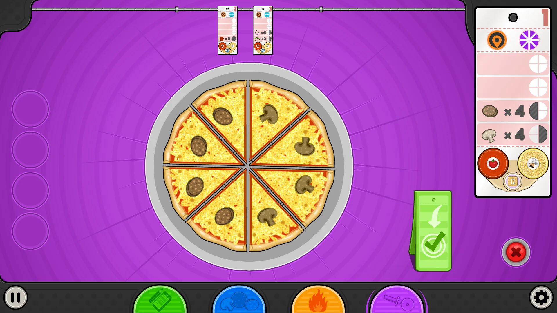 Papa's Pizzeria Deluxe screenshot 5