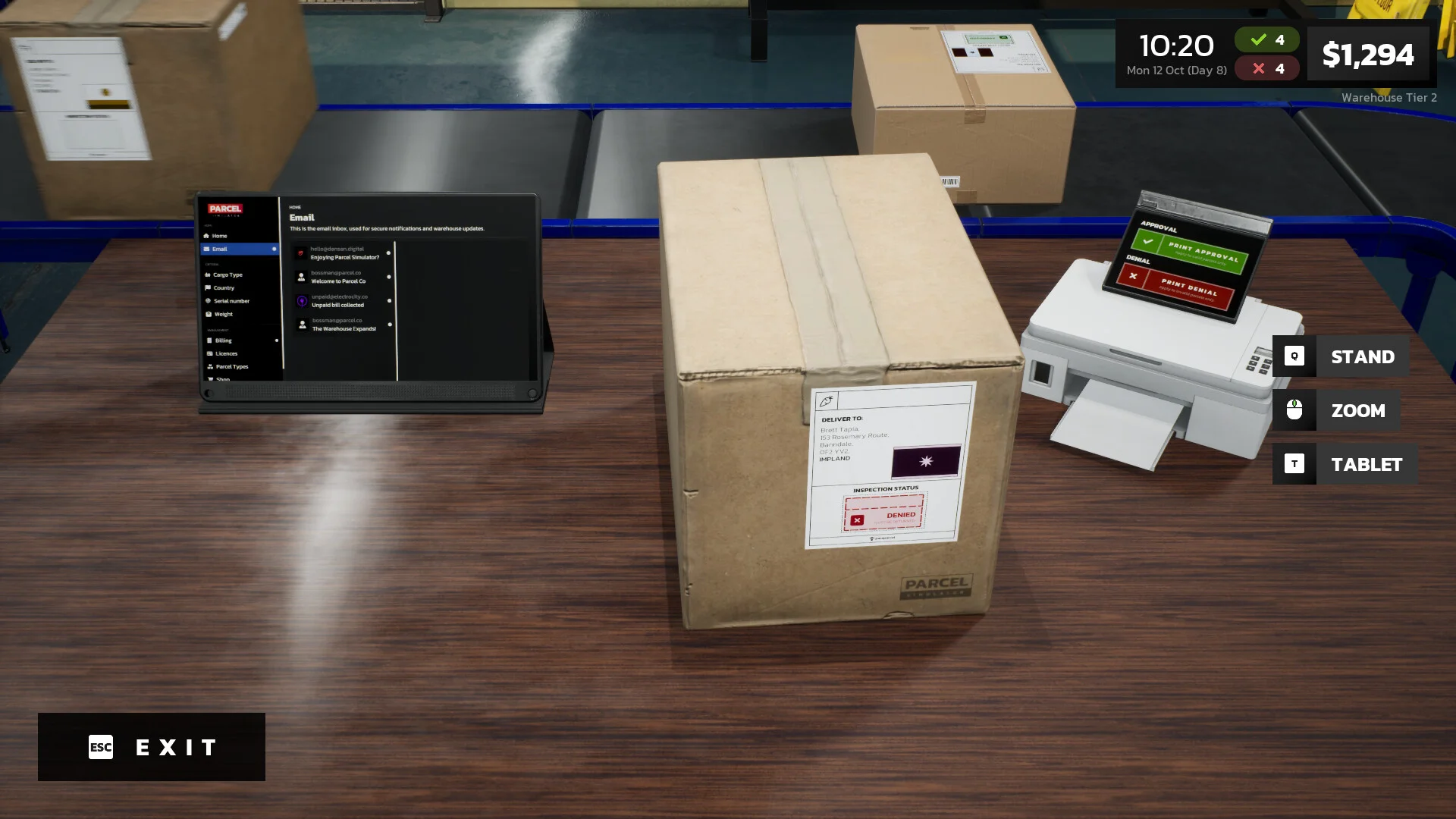 Parcel Simulator screenshot 8