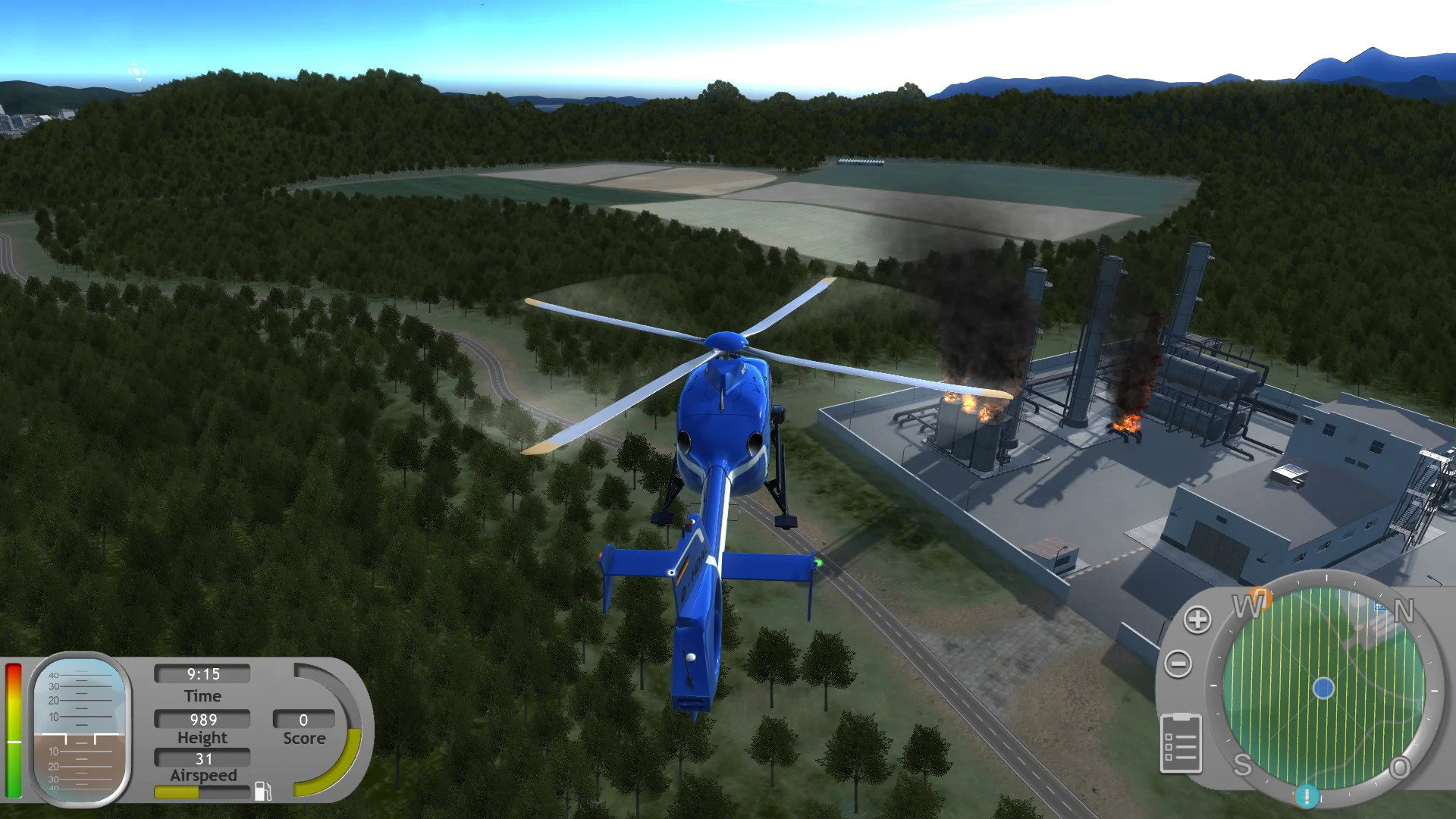 Police Helicopter Simulator screenshot 2