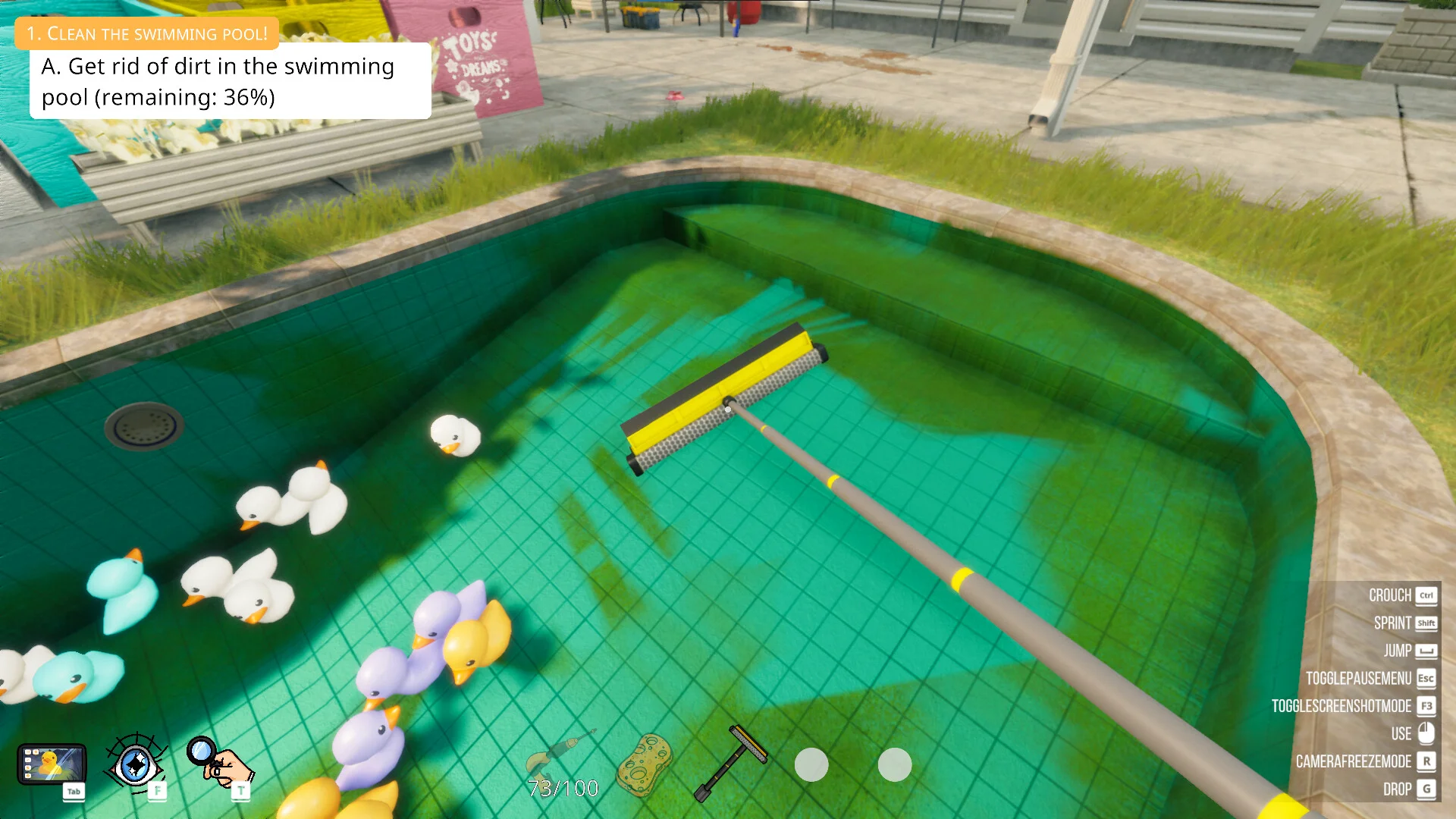 Pool Cleaning Simulator screenshot 12