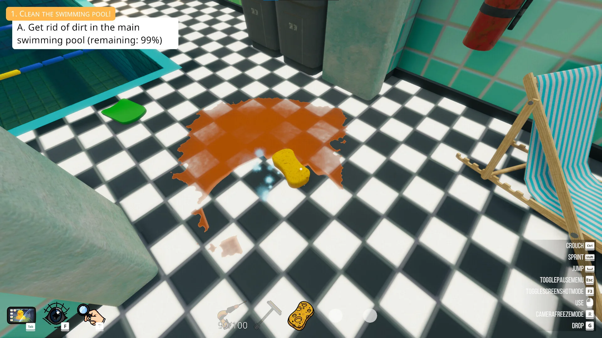 Pool Cleaning Simulator screenshot 19
