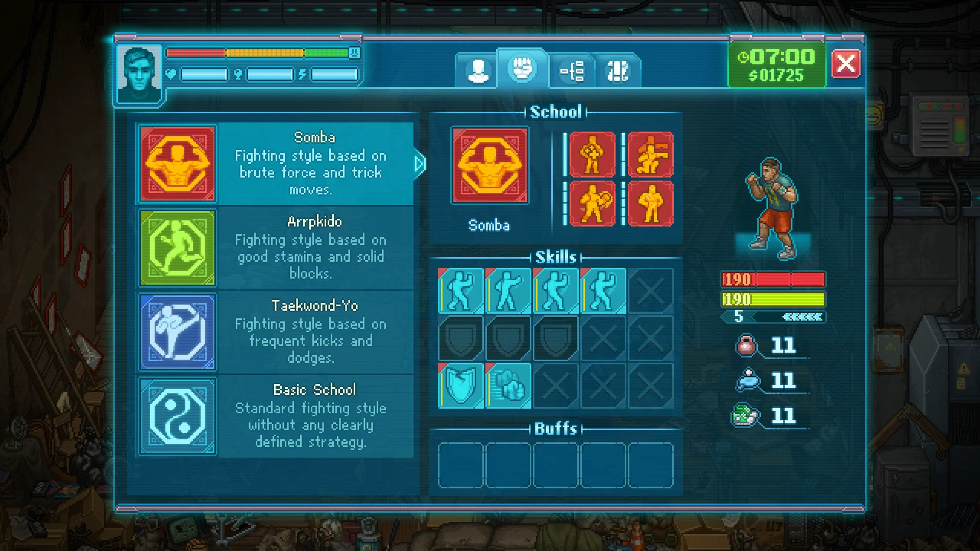 Punch Club 2: Fast Forward screenshot 1