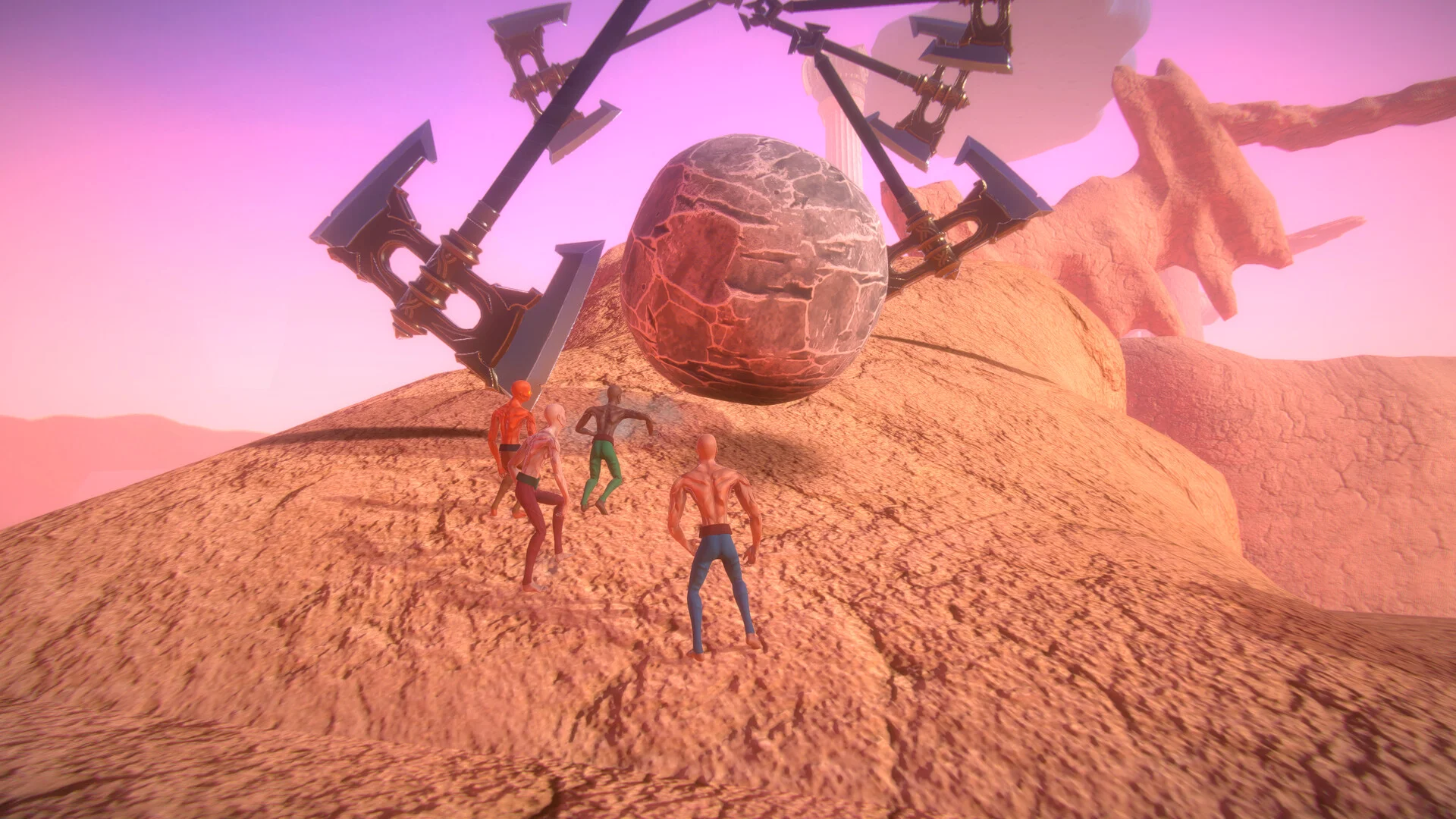 Pushing it! Together - Sisyphus Co-op screenshot 2