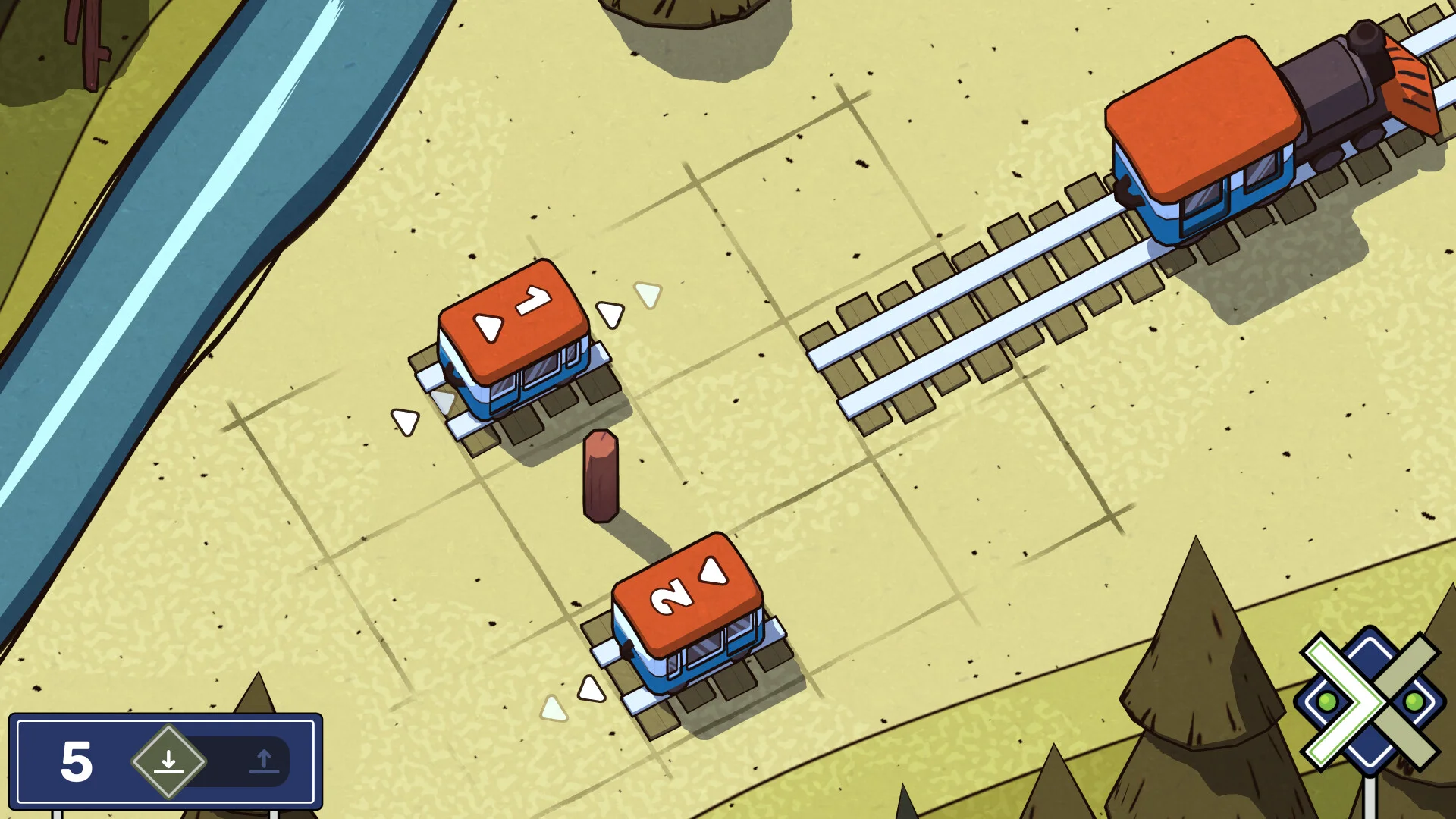 Railbound screenshot 1