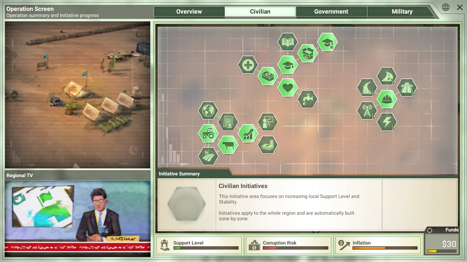 Rebel Inc: Escalation screenshot 3