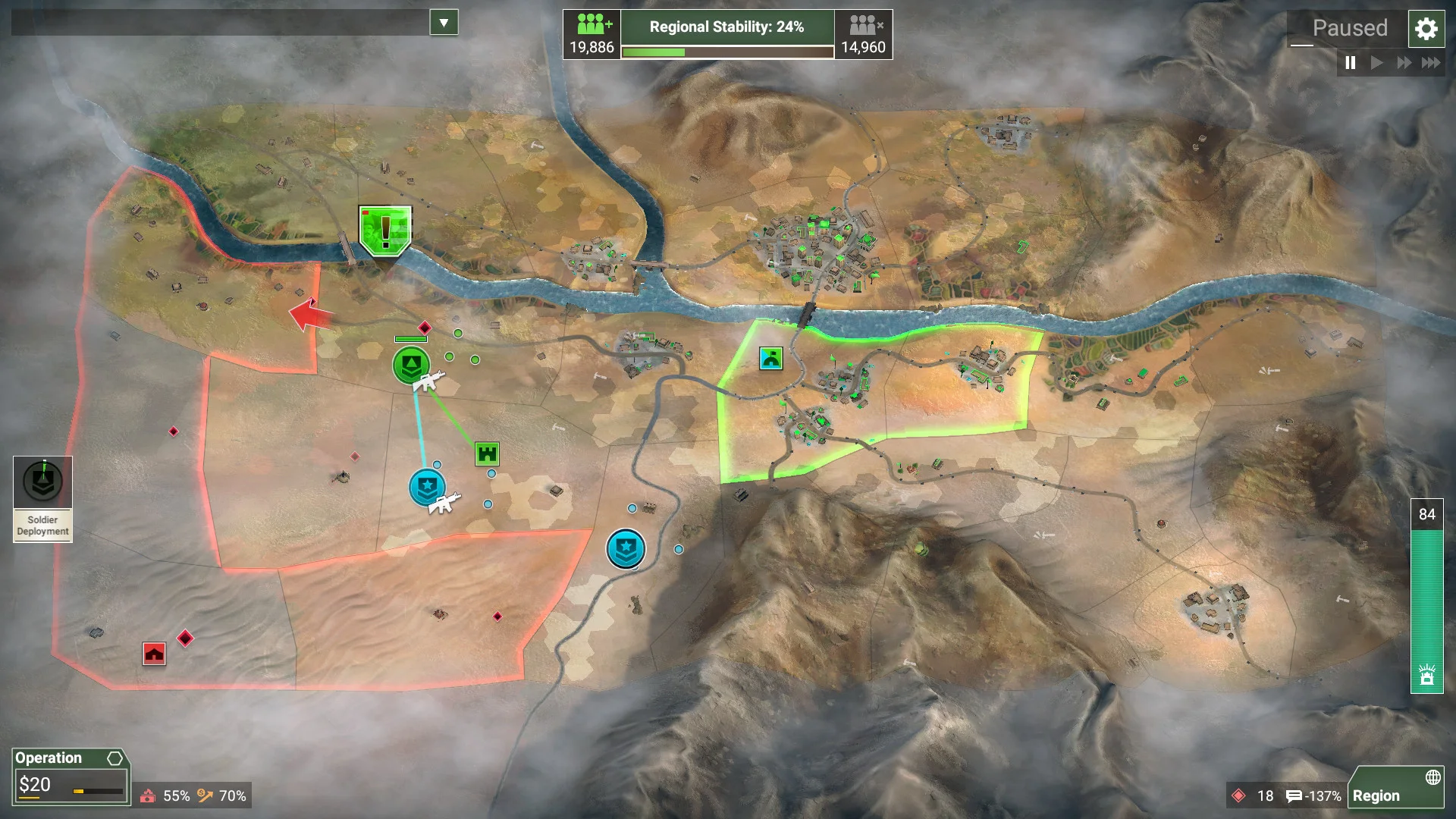 Rebel Inc: Escalation screenshot 6