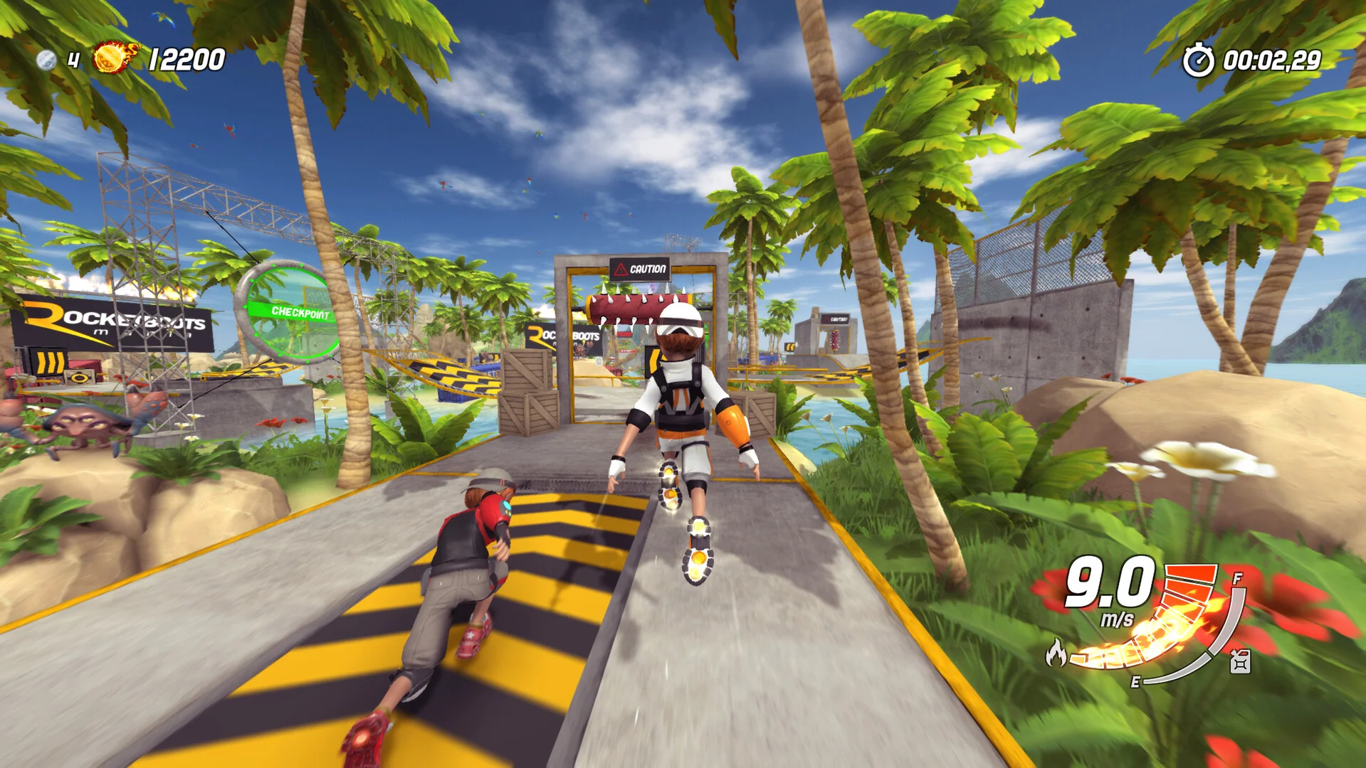 Rocket Boots Mania screenshot 1