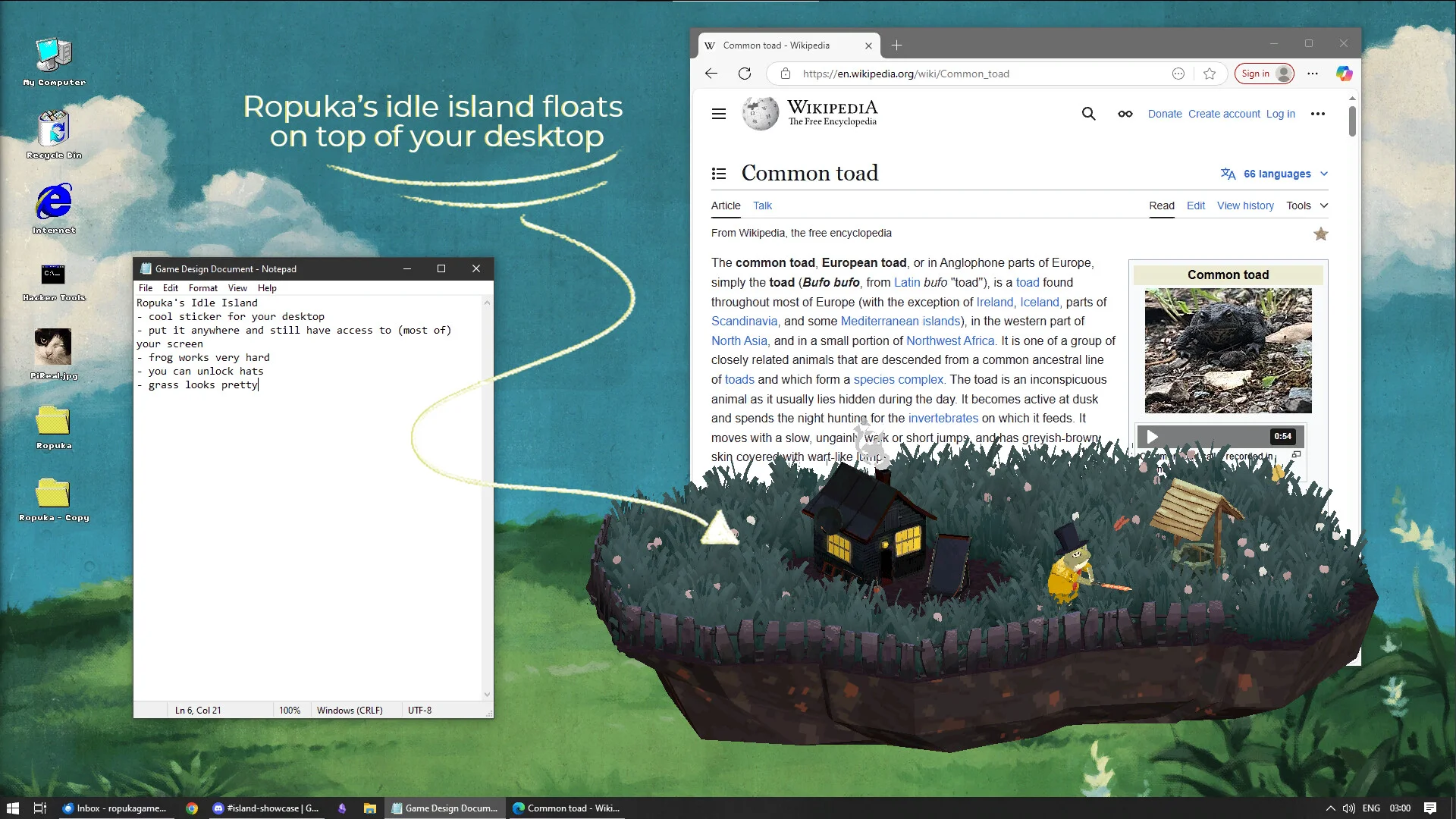 Ropuka's Idle Island screenshot 4