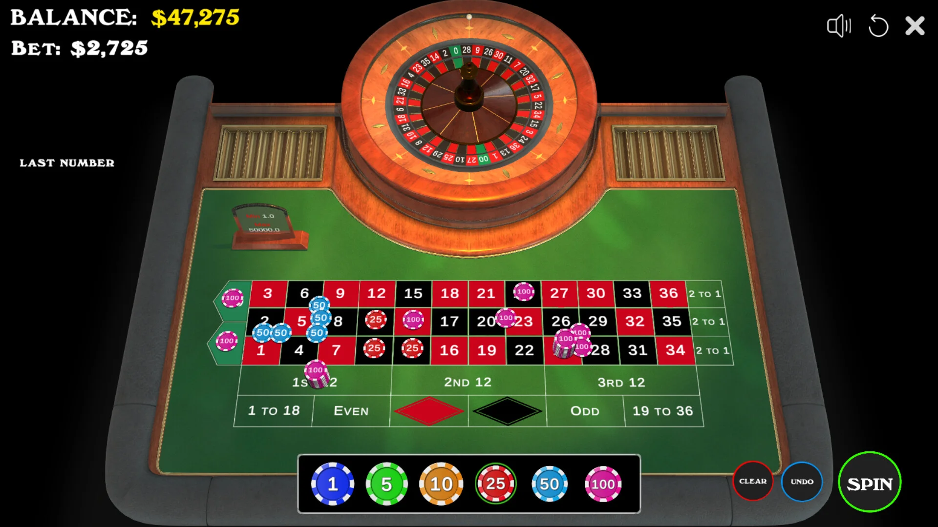 Roulette Simulator 2024 screenshot 1
