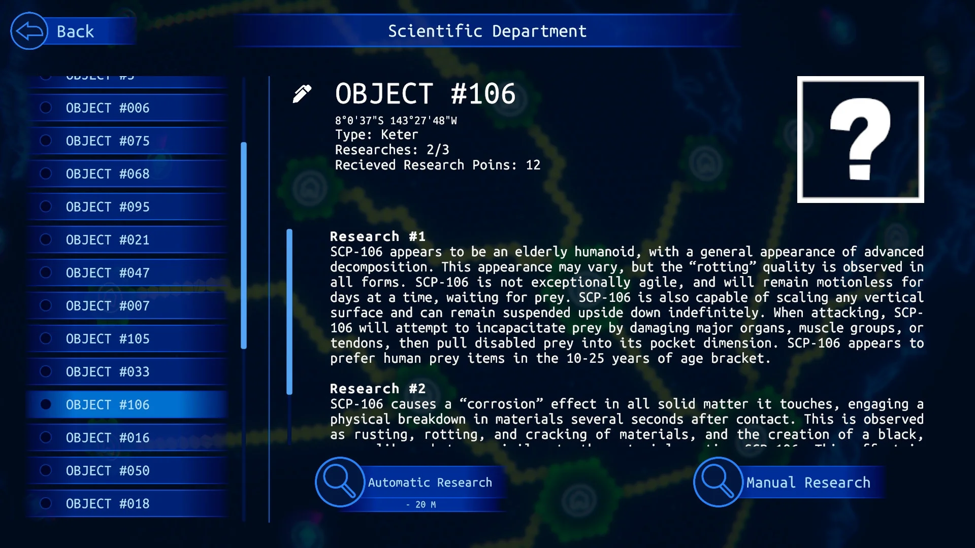 SCP Strategy screenshot 8