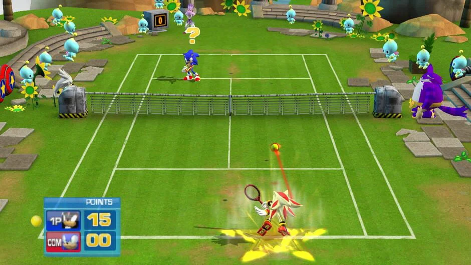 Sega Superstars Tennis screenshot 2