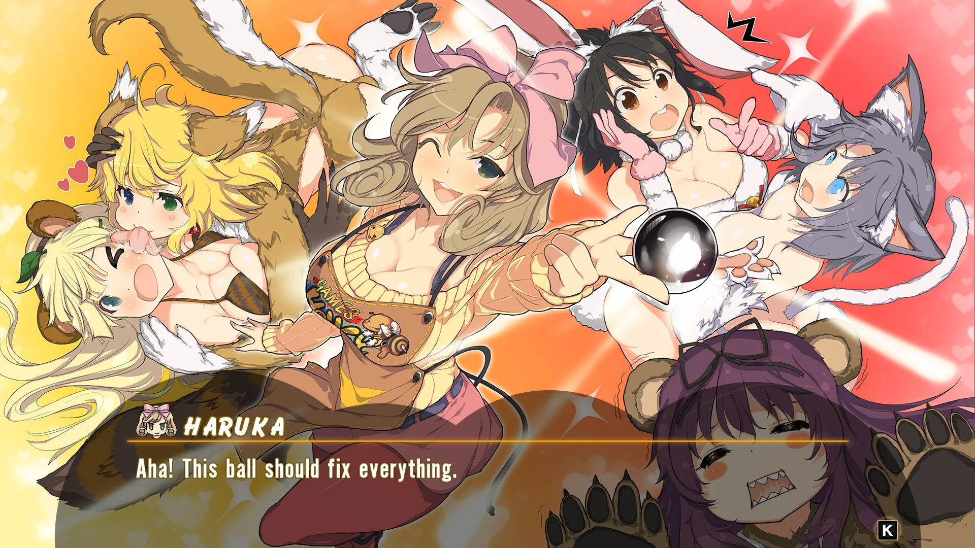 SENRAN KAGURA Peach Ball screenshot 1