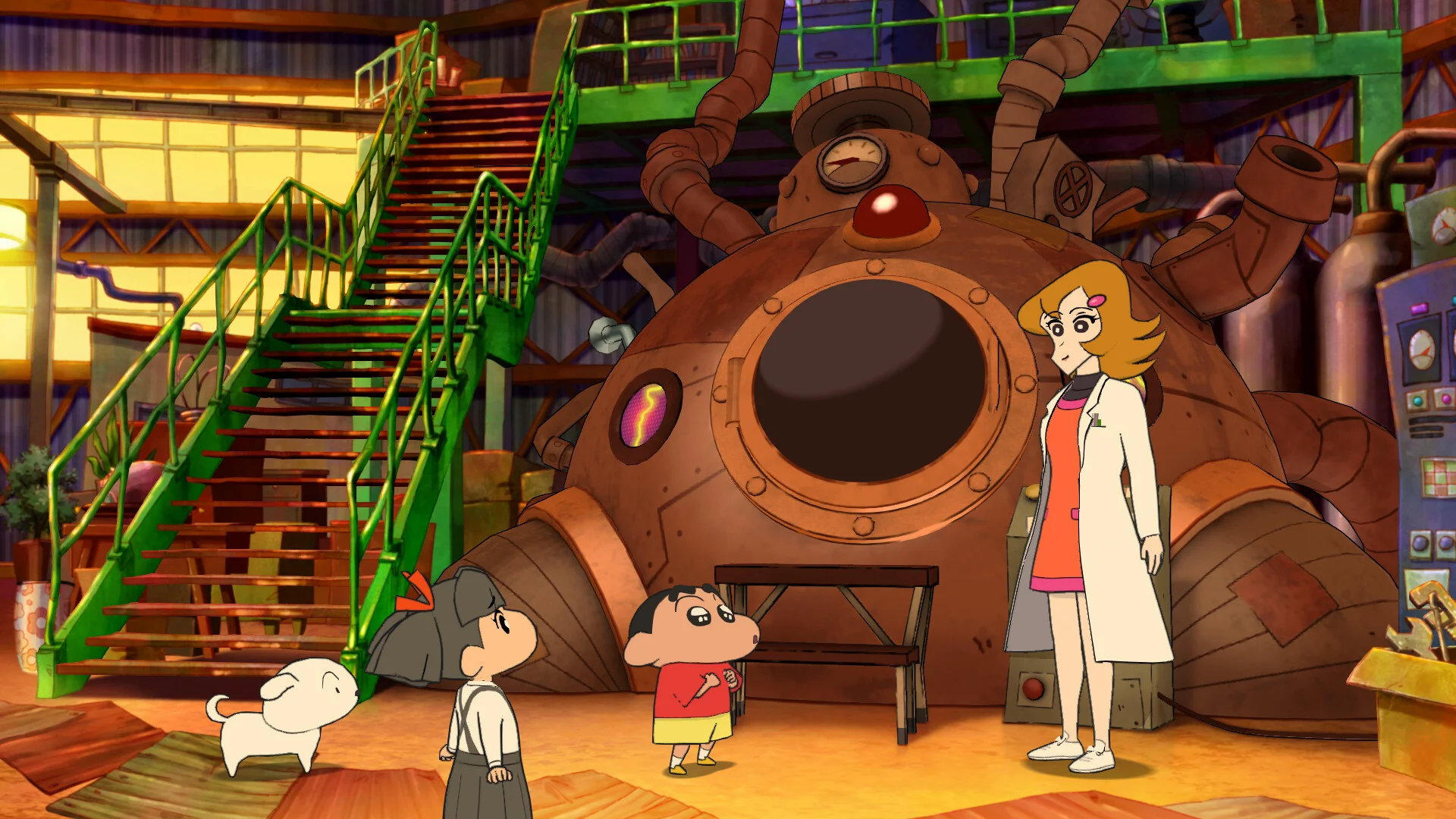 Shin chan: Shiro and the Coal Town screenshot 17