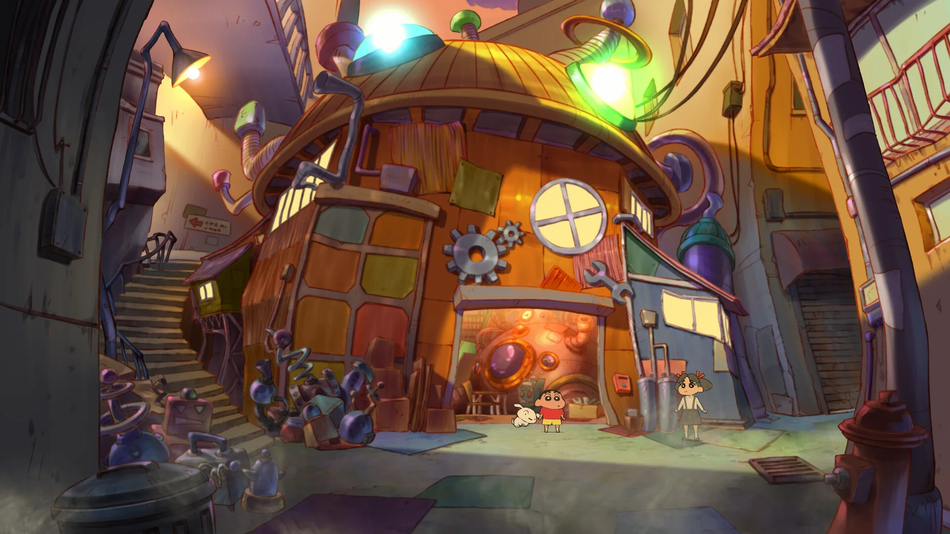 Shin chan: Shiro and the Coal Town screenshot 18