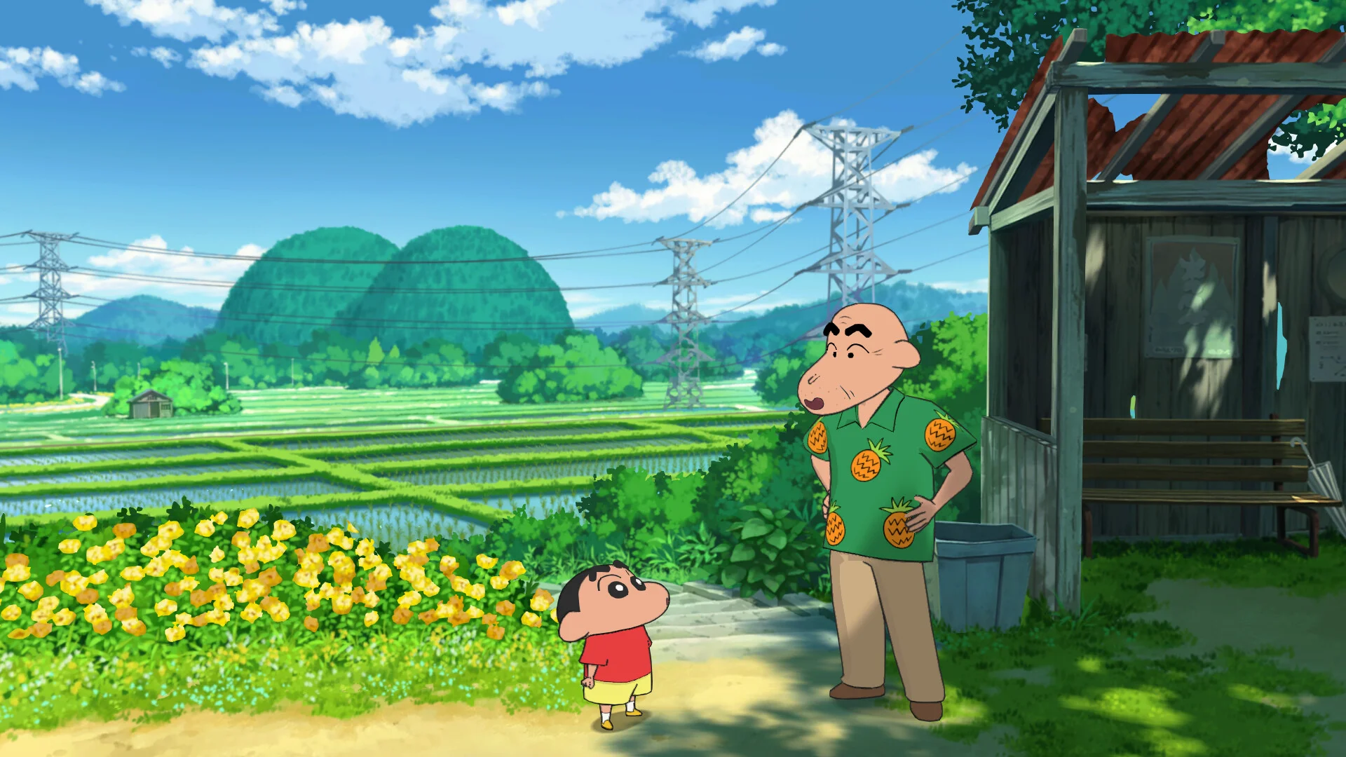 Shin chan: Shiro and the Coal Town screenshot 2