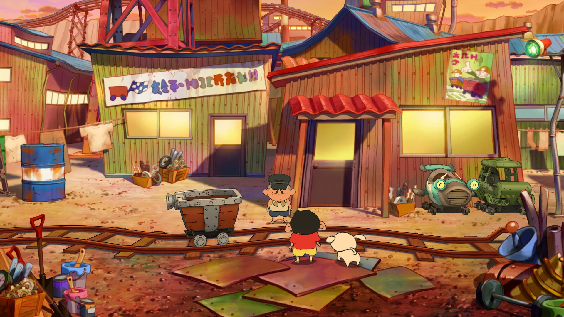 Shin chan: Shiro and the Coal Town screenshot 22