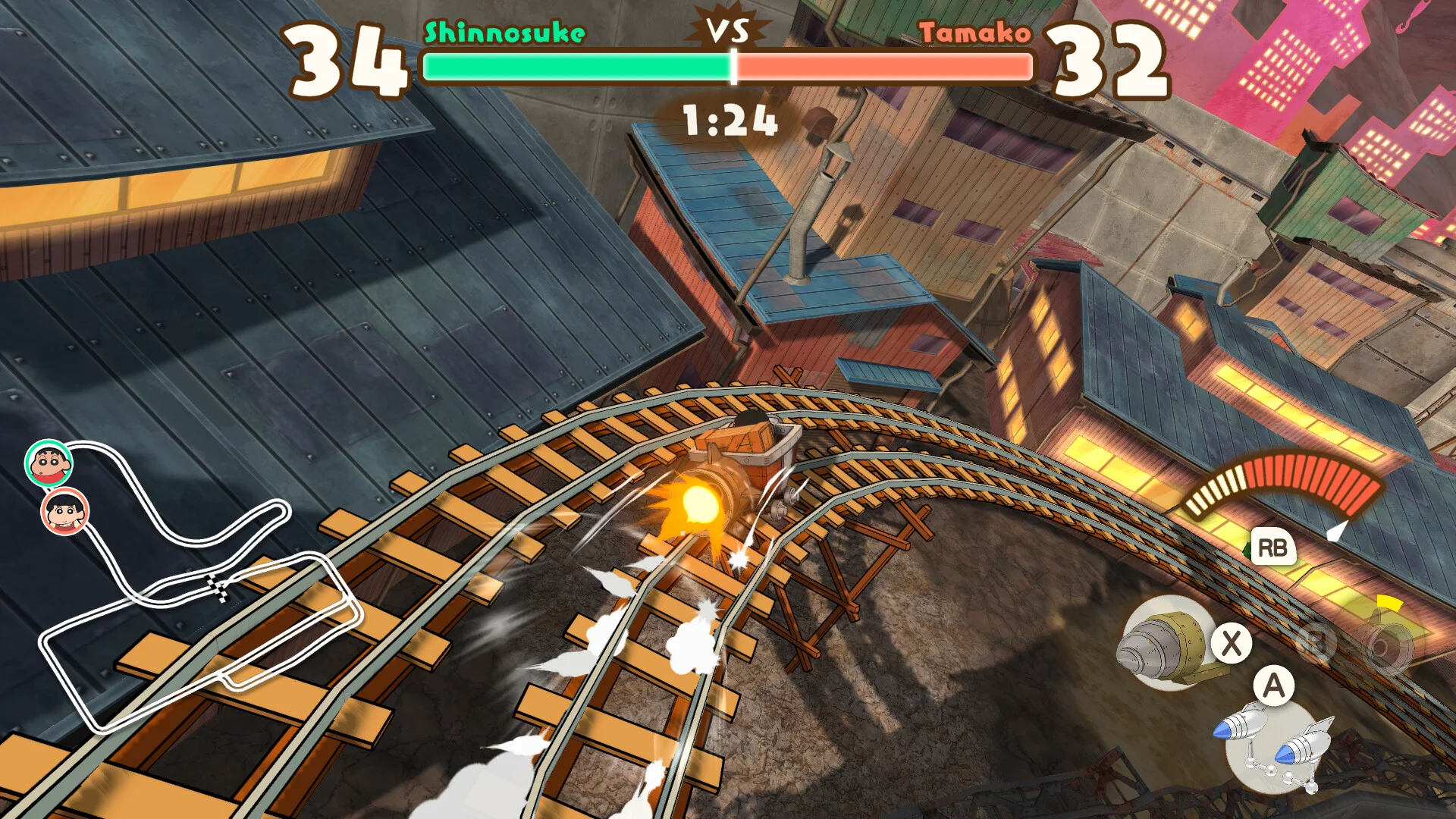 Shin chan: Shiro and the Coal Town screenshot 25