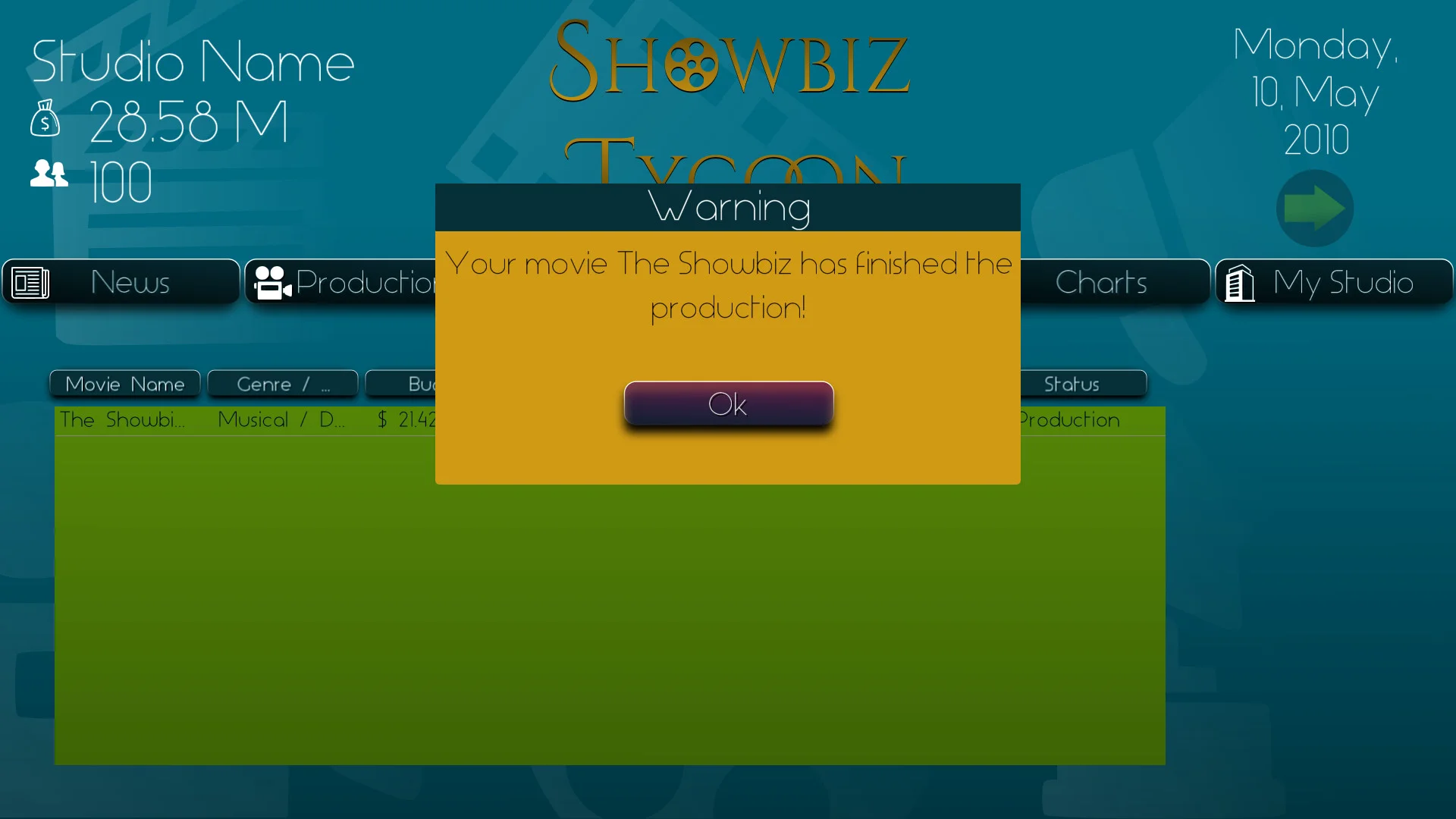 Showbiz Tycoon screenshot 4
