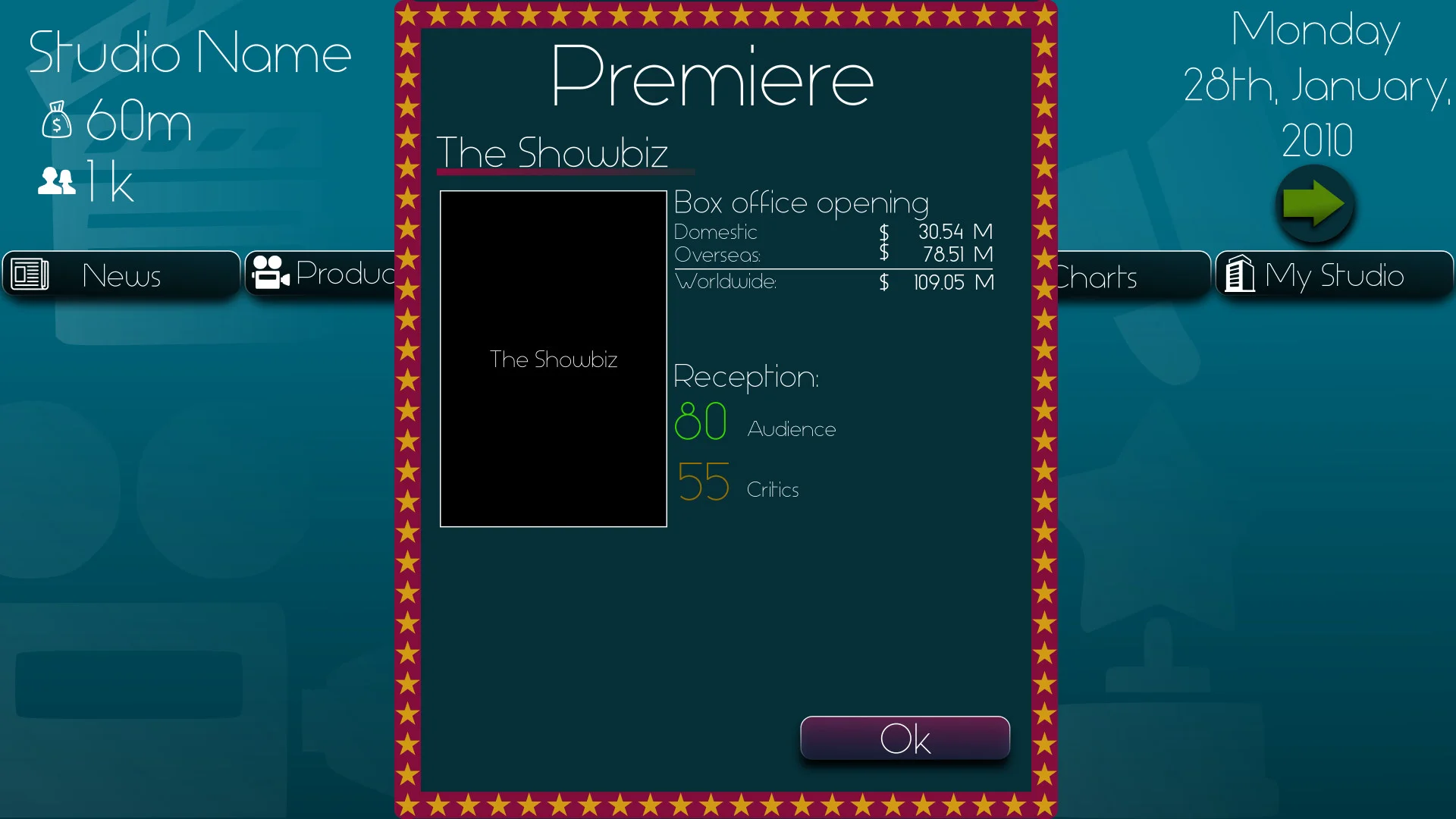 Showbiz Tycoon screenshot 6