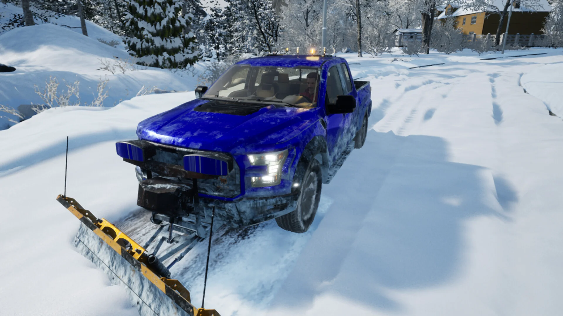 Snow Plowing Simulator screenshot 1