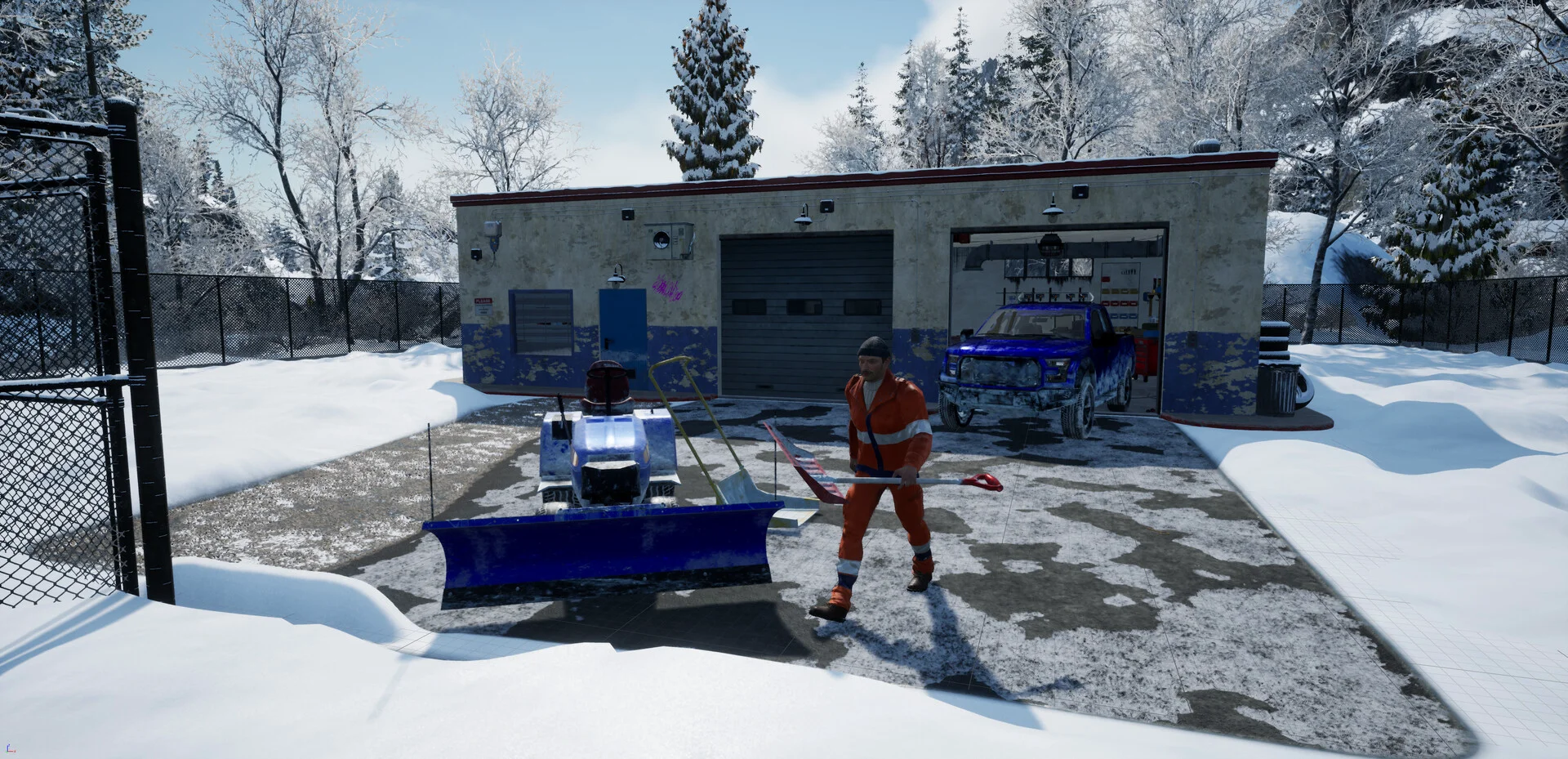 Snow Plowing Simulator screenshot 18
