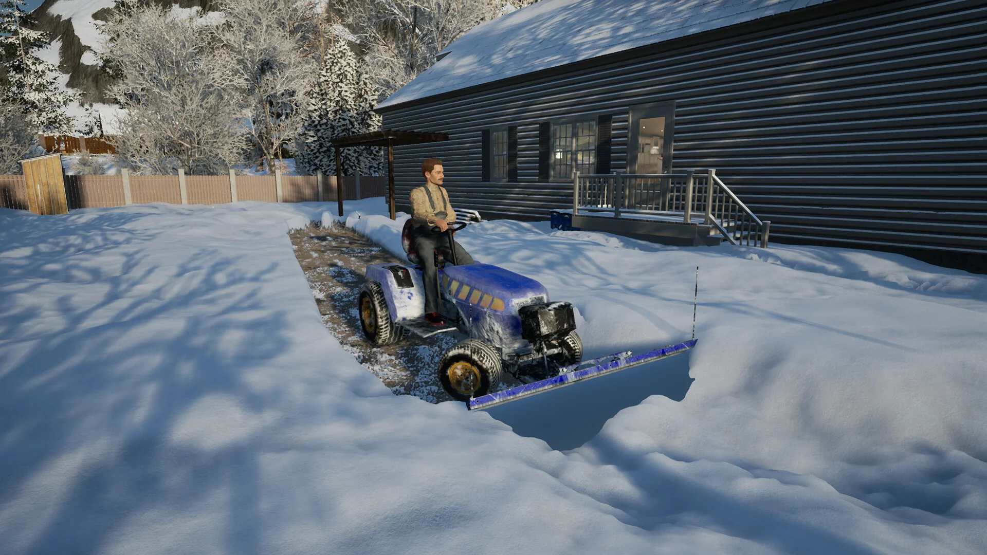 Snow Plowing Simulator screenshot 2