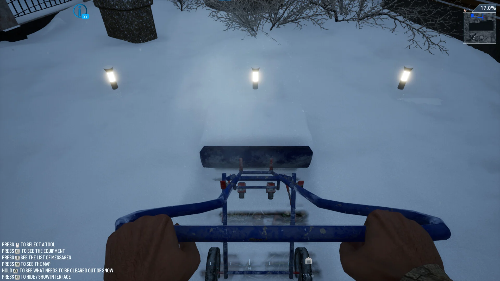 Snow Plowing Simulator screenshot 8