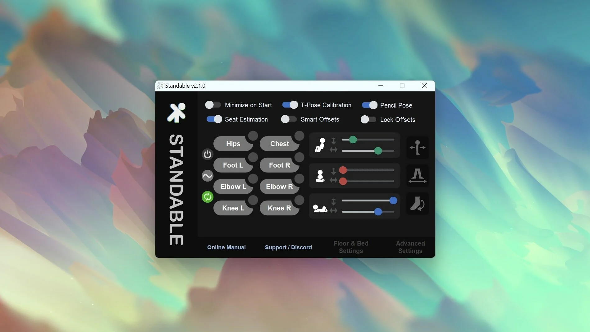 Standable: Full Body Estimation screenshot 1