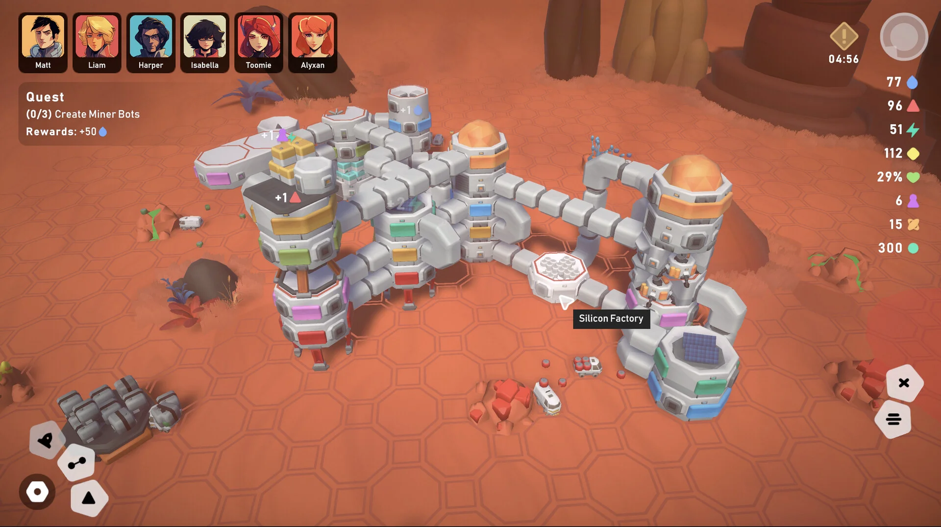 Stellar Settlers: Space Base Builder screenshot 1