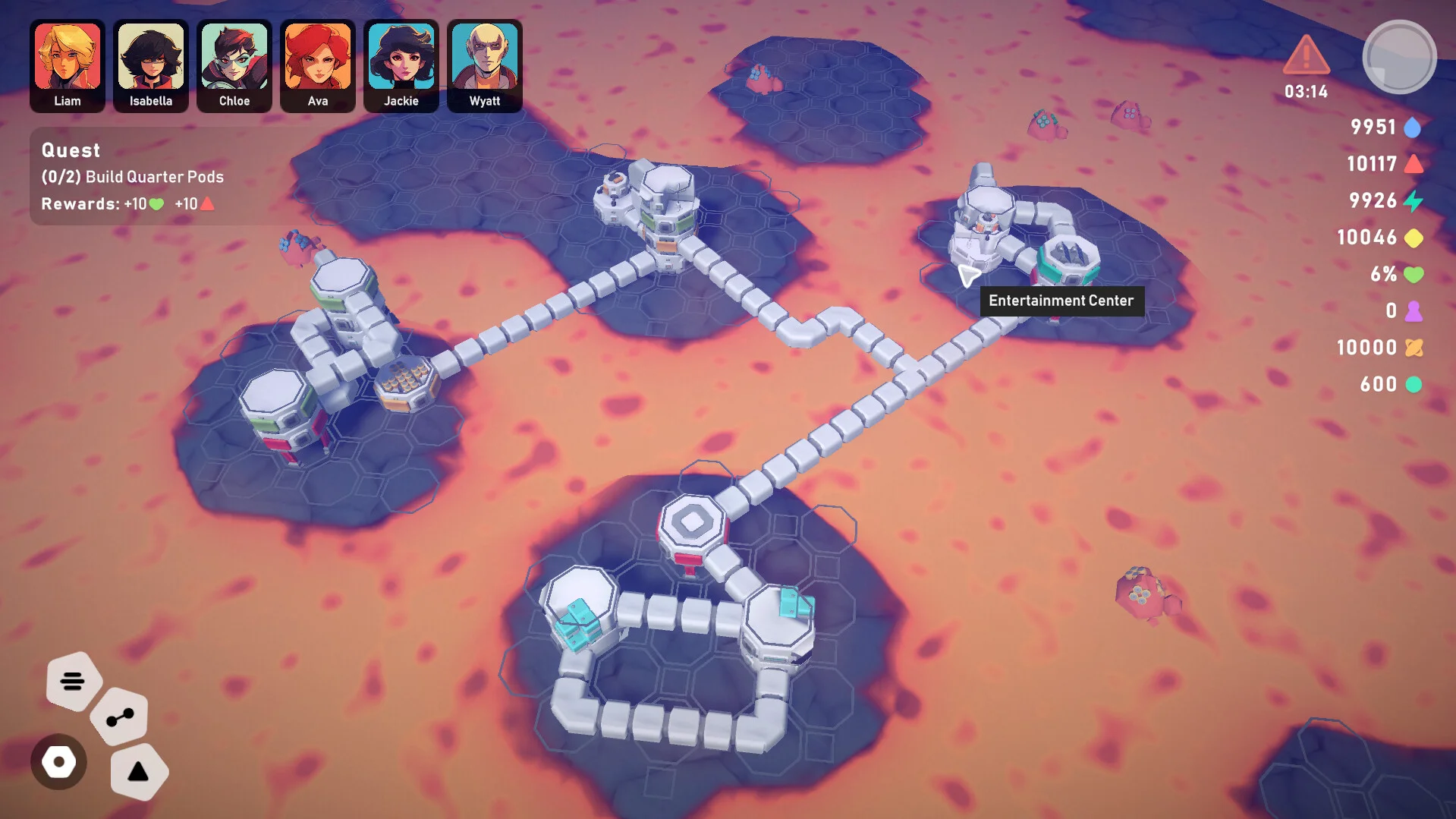 Stellar Settlers: Space Base Builder screenshot 14