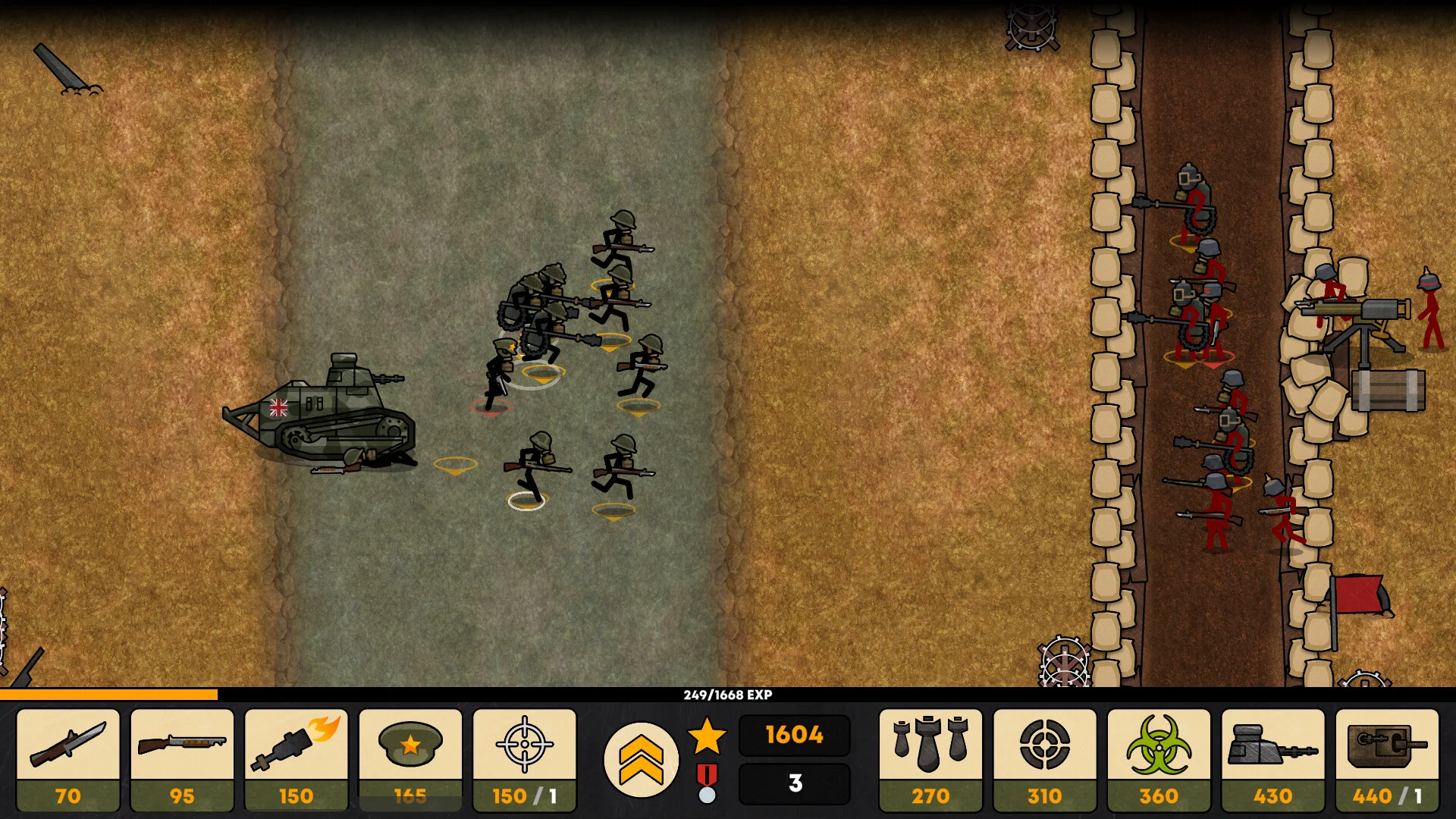 Stickman Trenches screenshot 6