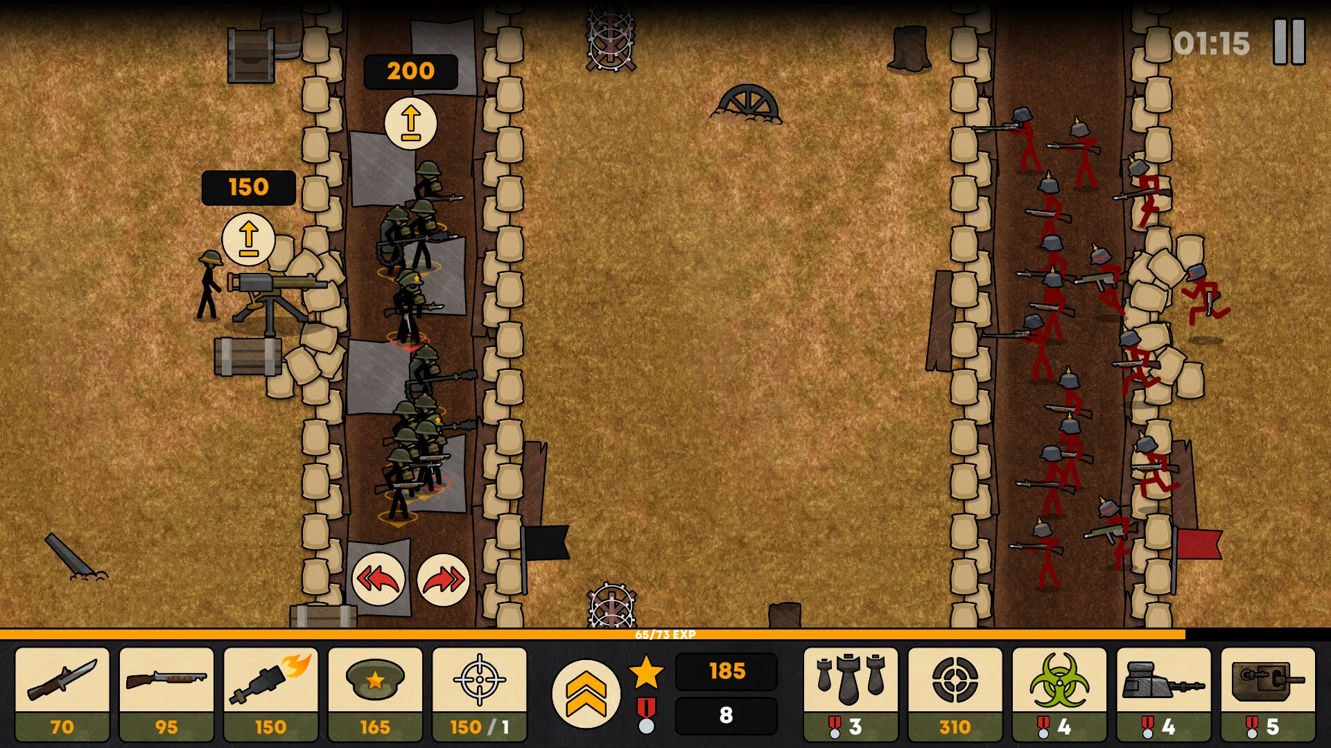 Stickman Trenches screenshot 7