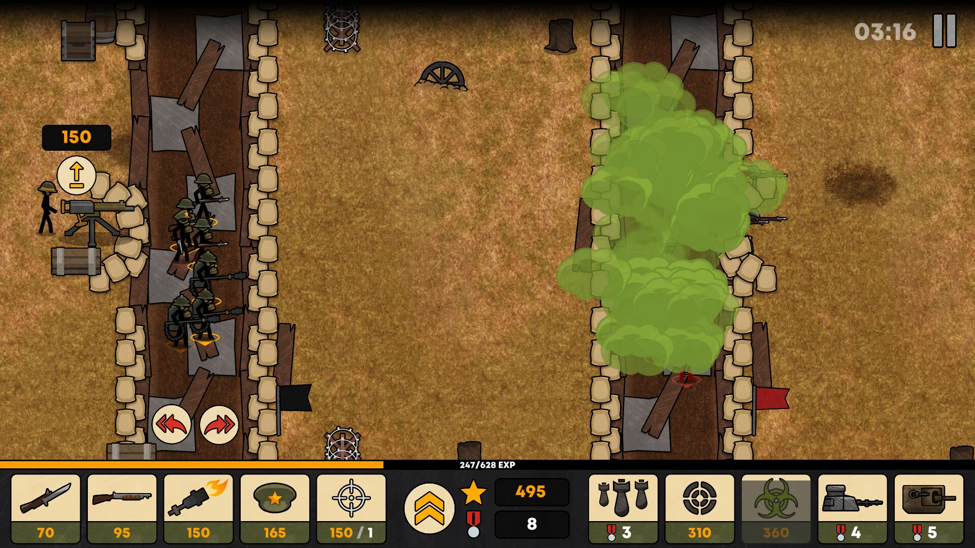 Stickman Trenches screenshot 8