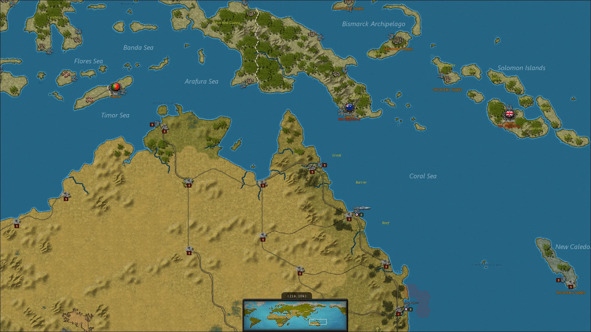 Strategic Command WWII: World at War screenshot 4