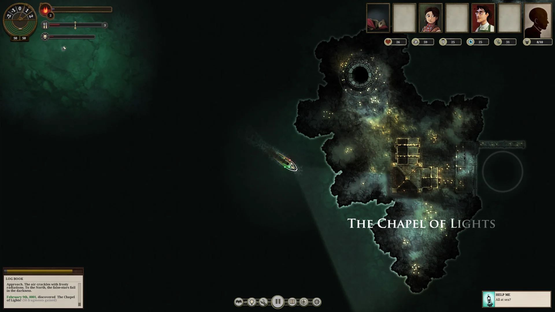 SUNLESS SEA screenshot 1